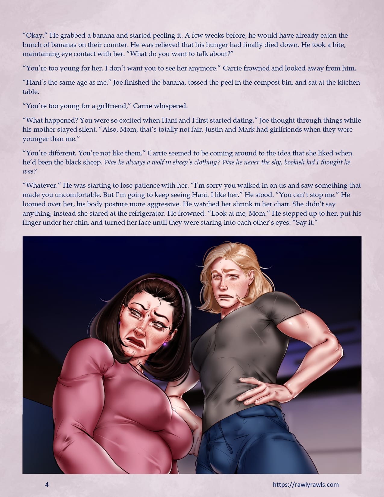 3838 Walnut Street [RawlyRawls , SatanicFruitcake] - Chapter 10 — Page 4