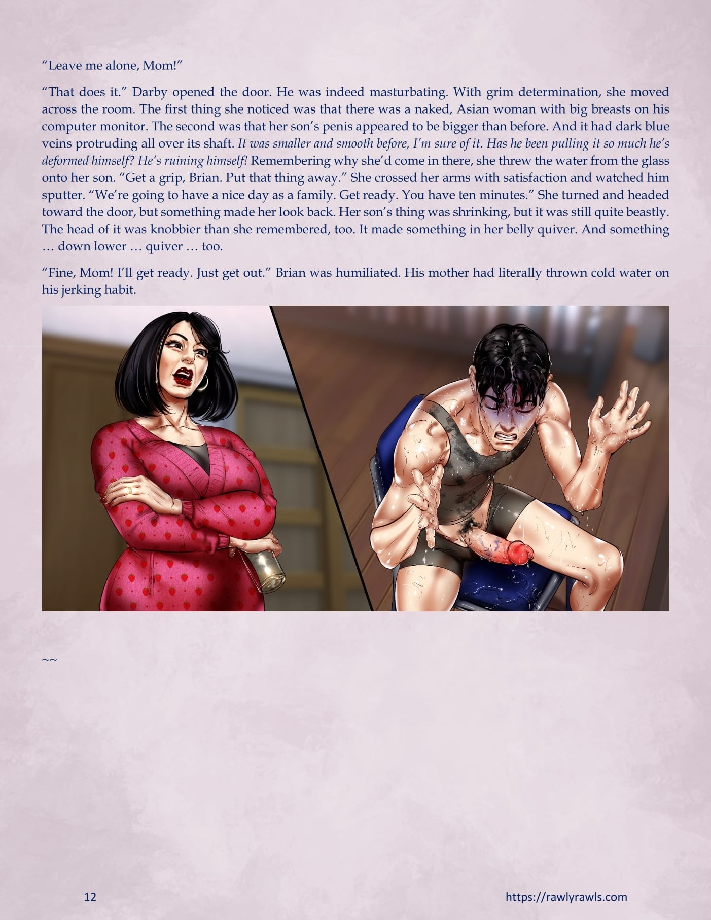 3838 Walnut Street [RawlyRawls , SatanicFruitcake] - Chapter 3 — Page 12