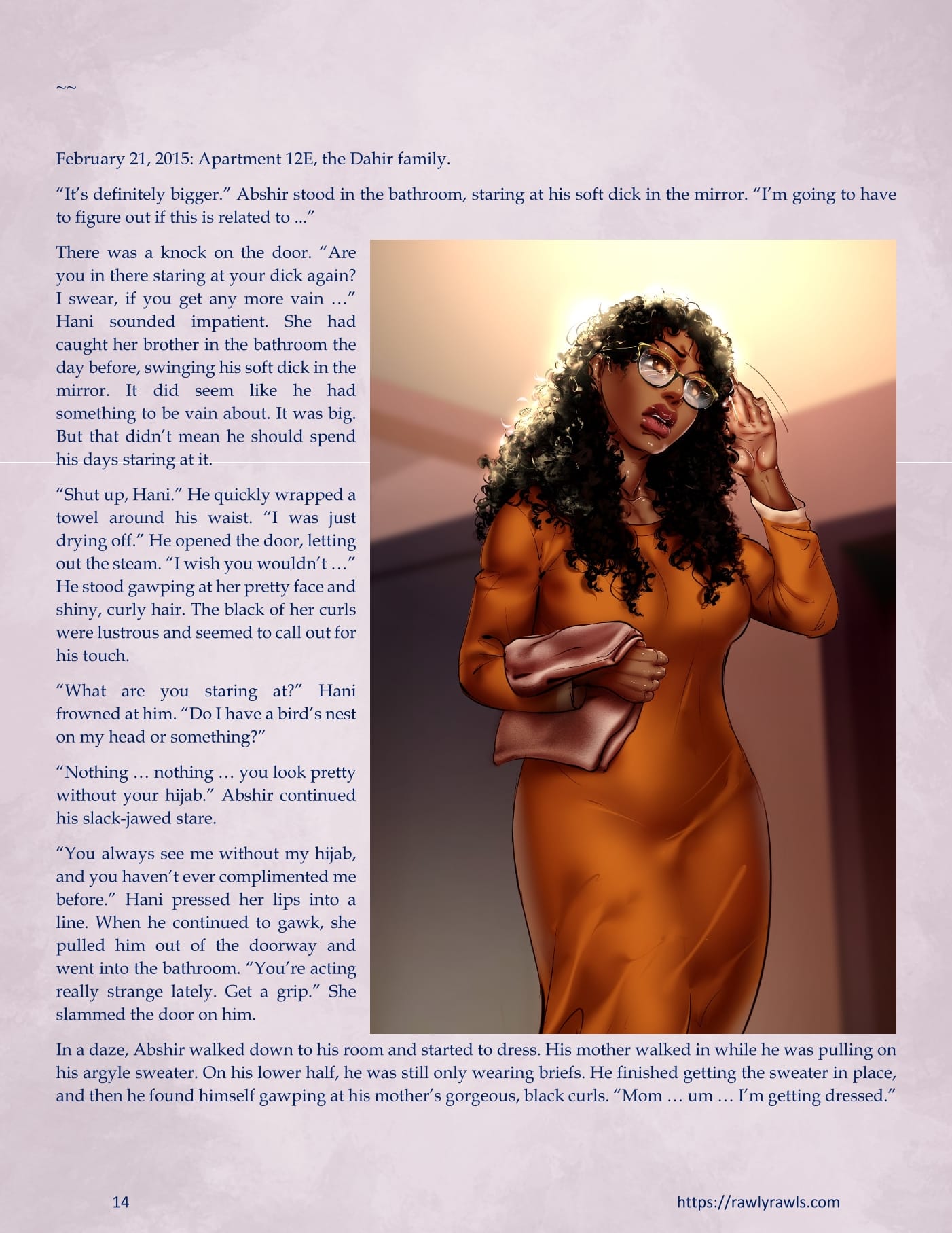 3838 Walnut Street [RawlyRawls , SatanicFruitcake] - Chapter 3 — Page 14