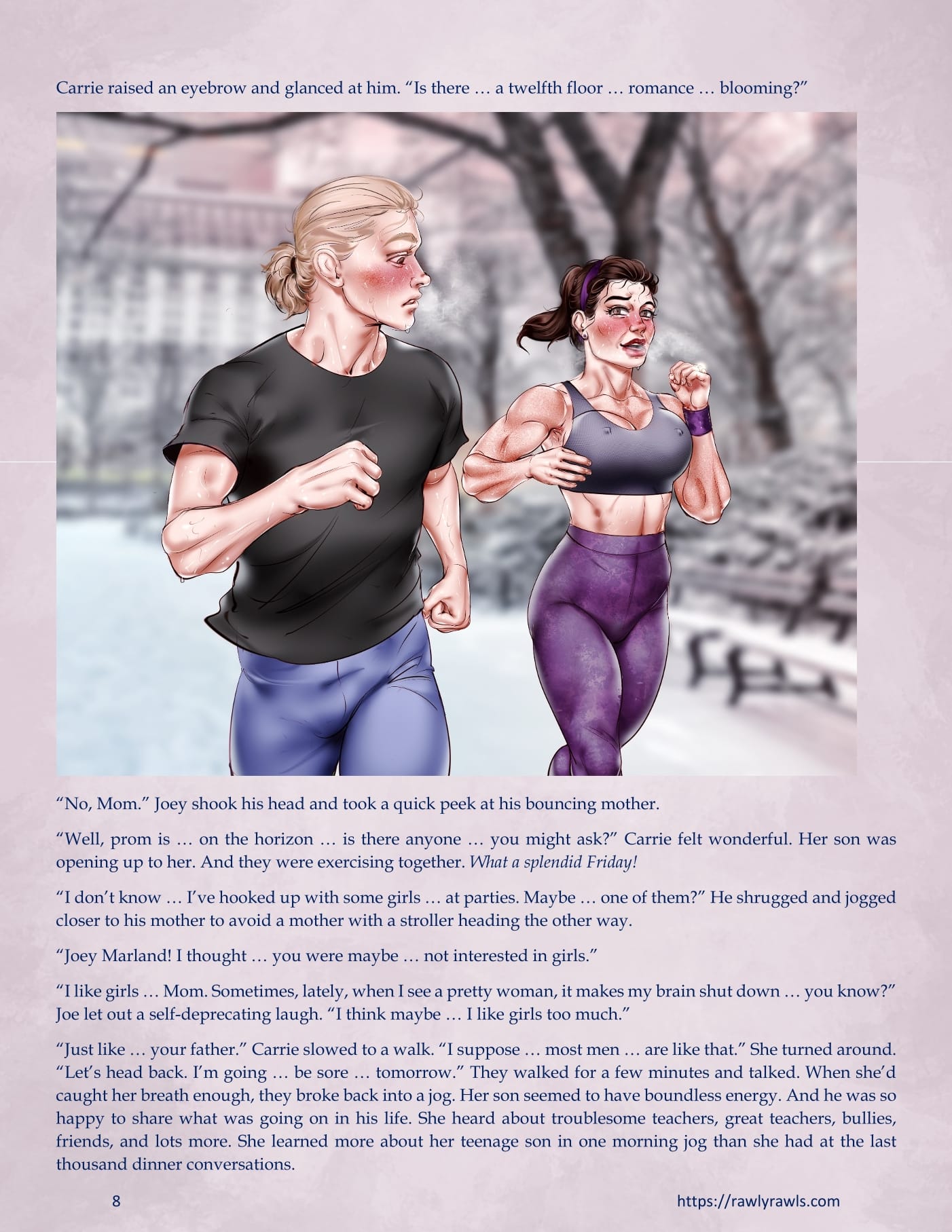 3838 Walnut Street [RawlyRawls , SatanicFruitcake] - Chapter 3 — Page 8