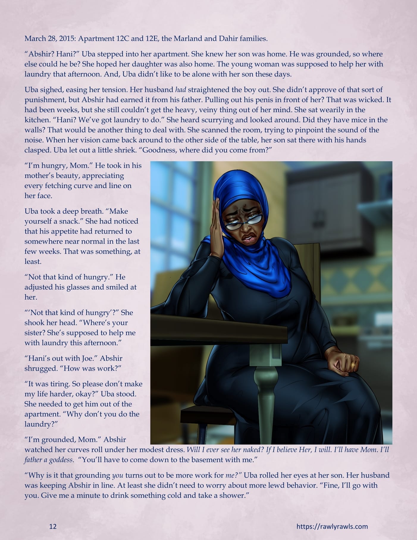 3838 Walnut Street [RawlyRawls , SatanicFruitcake] - Chapter 8 — Page 12