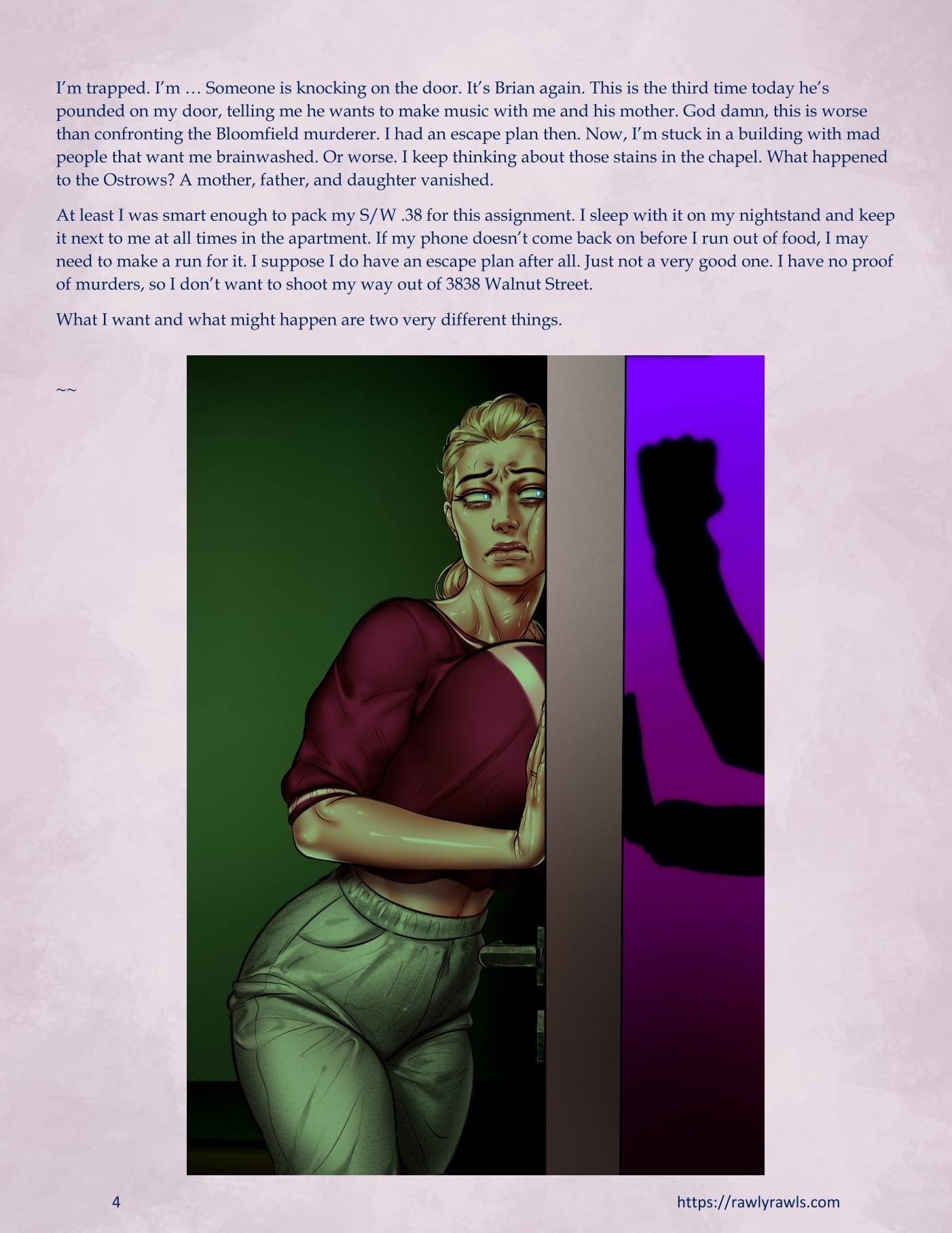 3838 Walnut Street [RawlyRawls , SatanicFruitcake] - Chapter 8 — Page 4