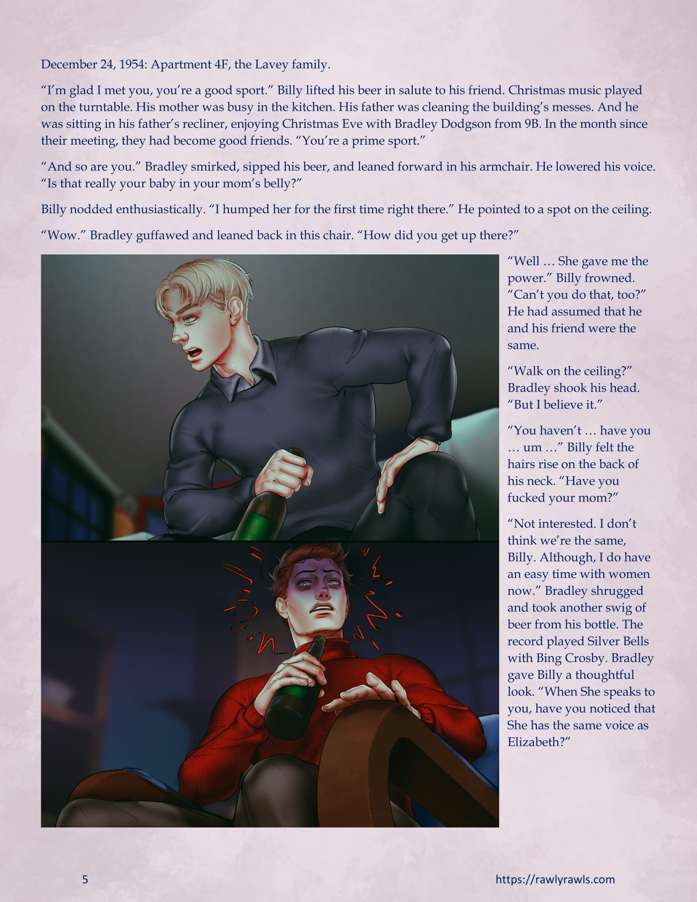 3838 Walnut Street [RawlyRawls , SatanicFruitcake] - Chapter 8 — Page 5