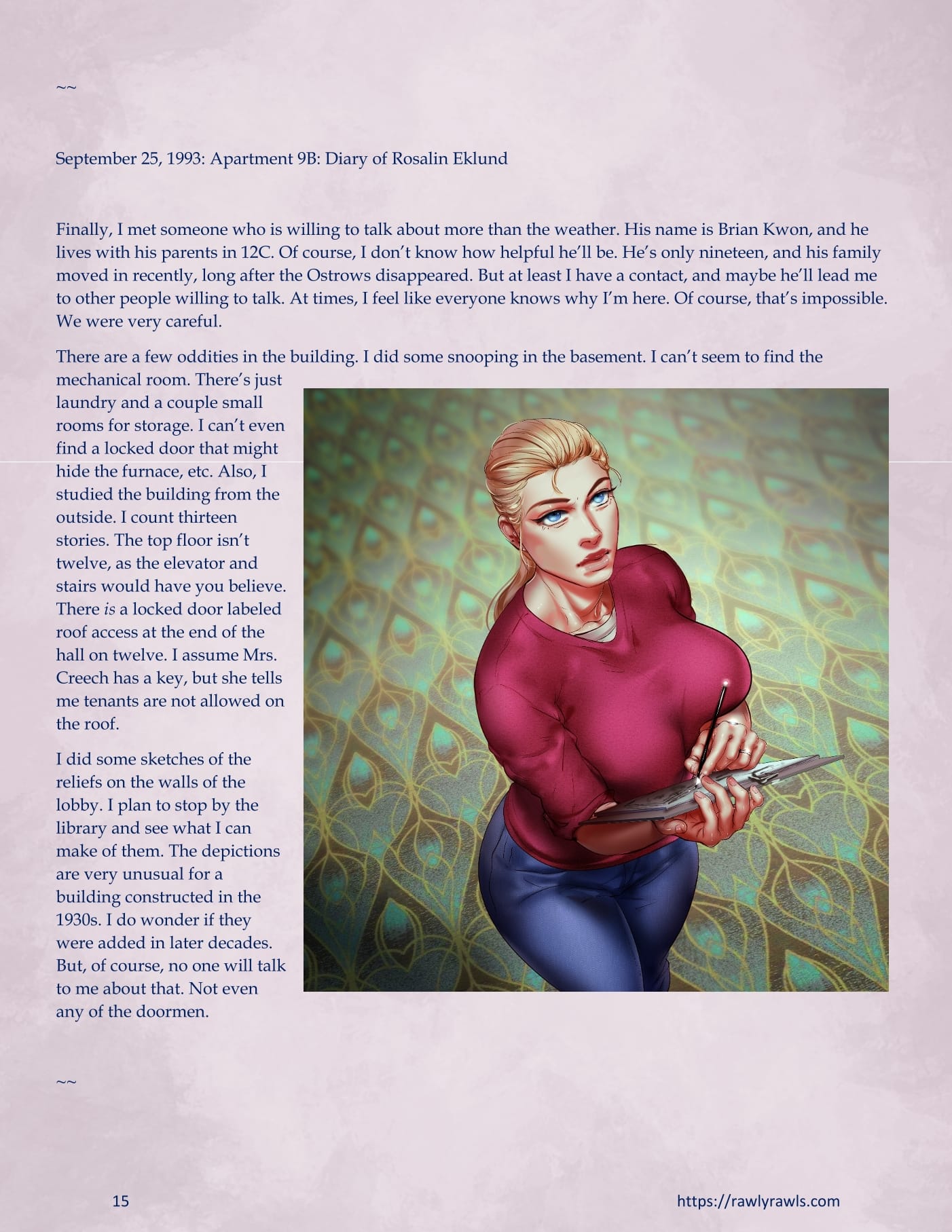 3838 Walnut Street [RawlyRawls , SatanicFruitcake] - Chapter 1 — Page 15