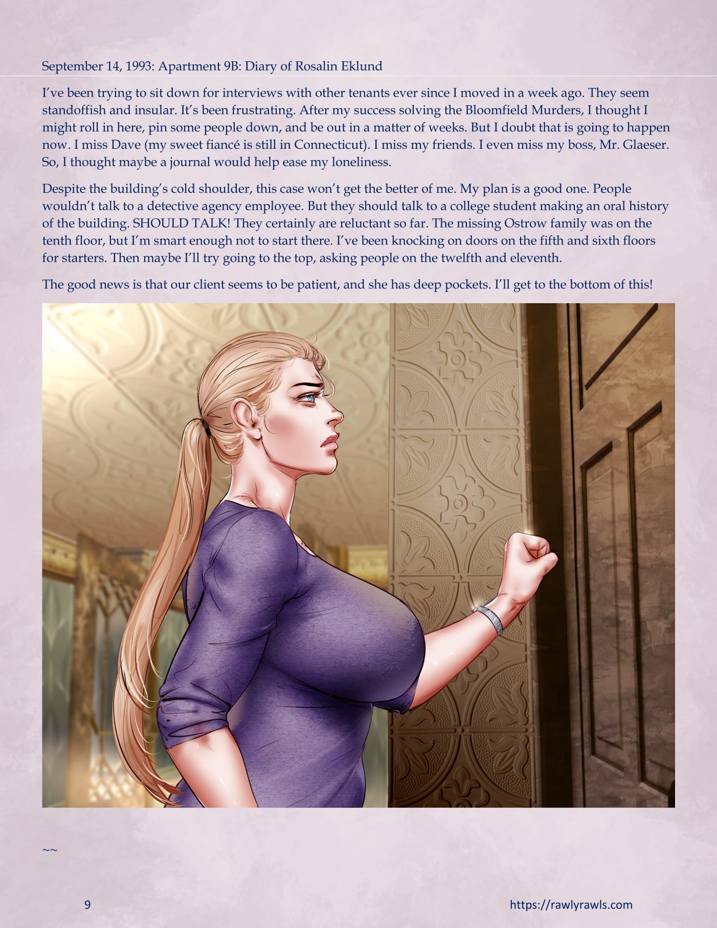 3838 Walnut Street [RawlyRawls , SatanicFruitcake] - Chapter 1 — Page 9