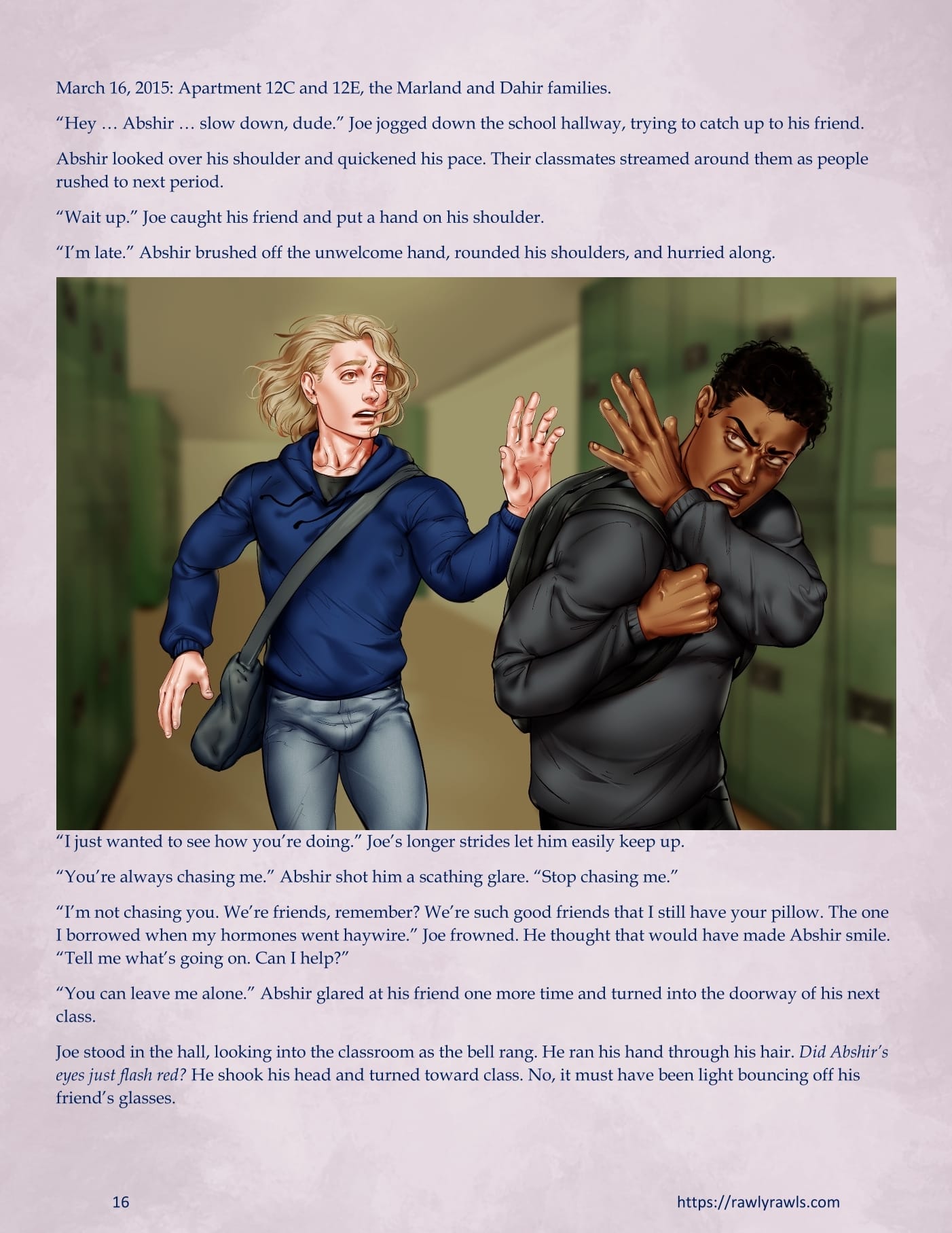 3838 Walnut Street [RawlyRawls , SatanicFruitcake] - Chapter 7 — Page 16