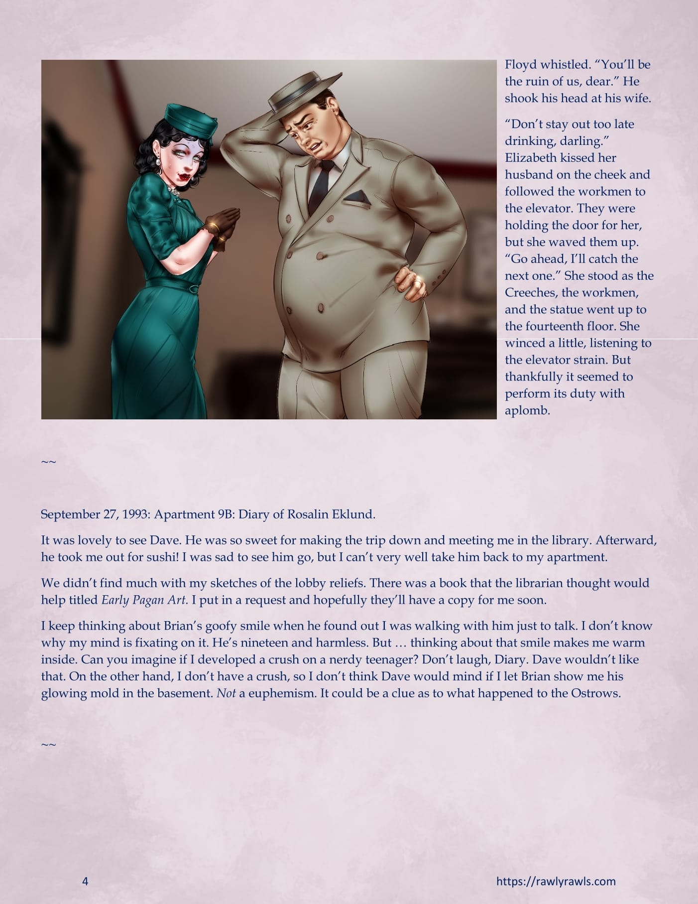 3838 Walnut Street [RawlyRawls , SatanicFruitcake] - Chapter 2 — Page 4