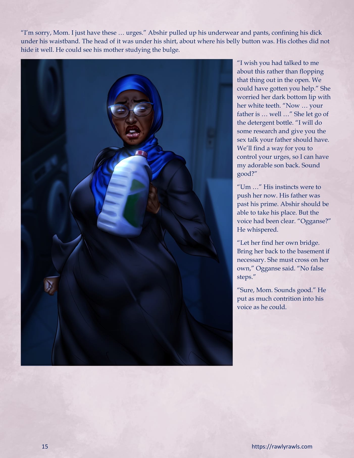 3838 Walnut Street [RawlyRawls , SatanicFruitcake] - Chapter 9 — Page 15