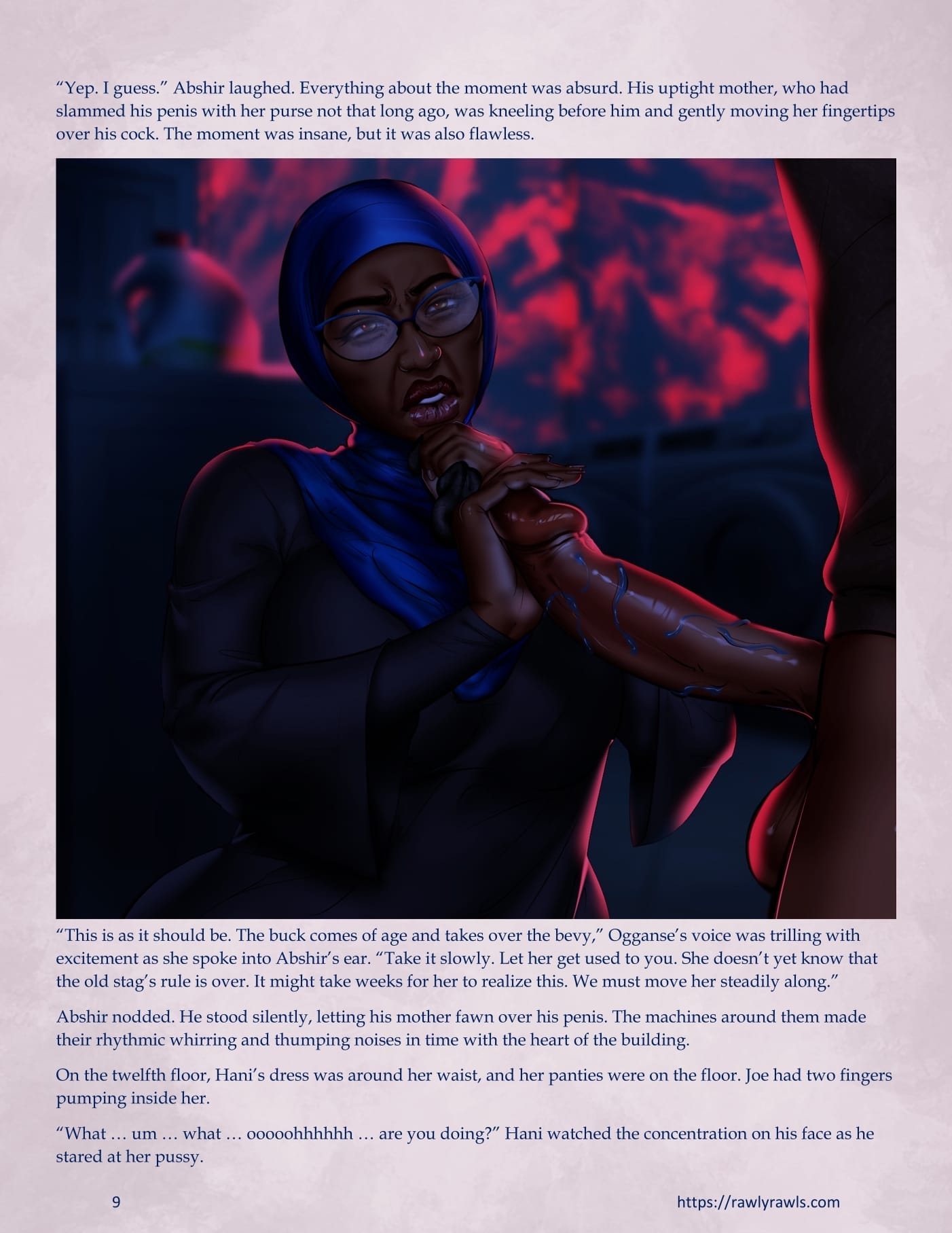 3838 Walnut Street [RawlyRawls , SatanicFruitcake] - Chapter 9 — Page 9