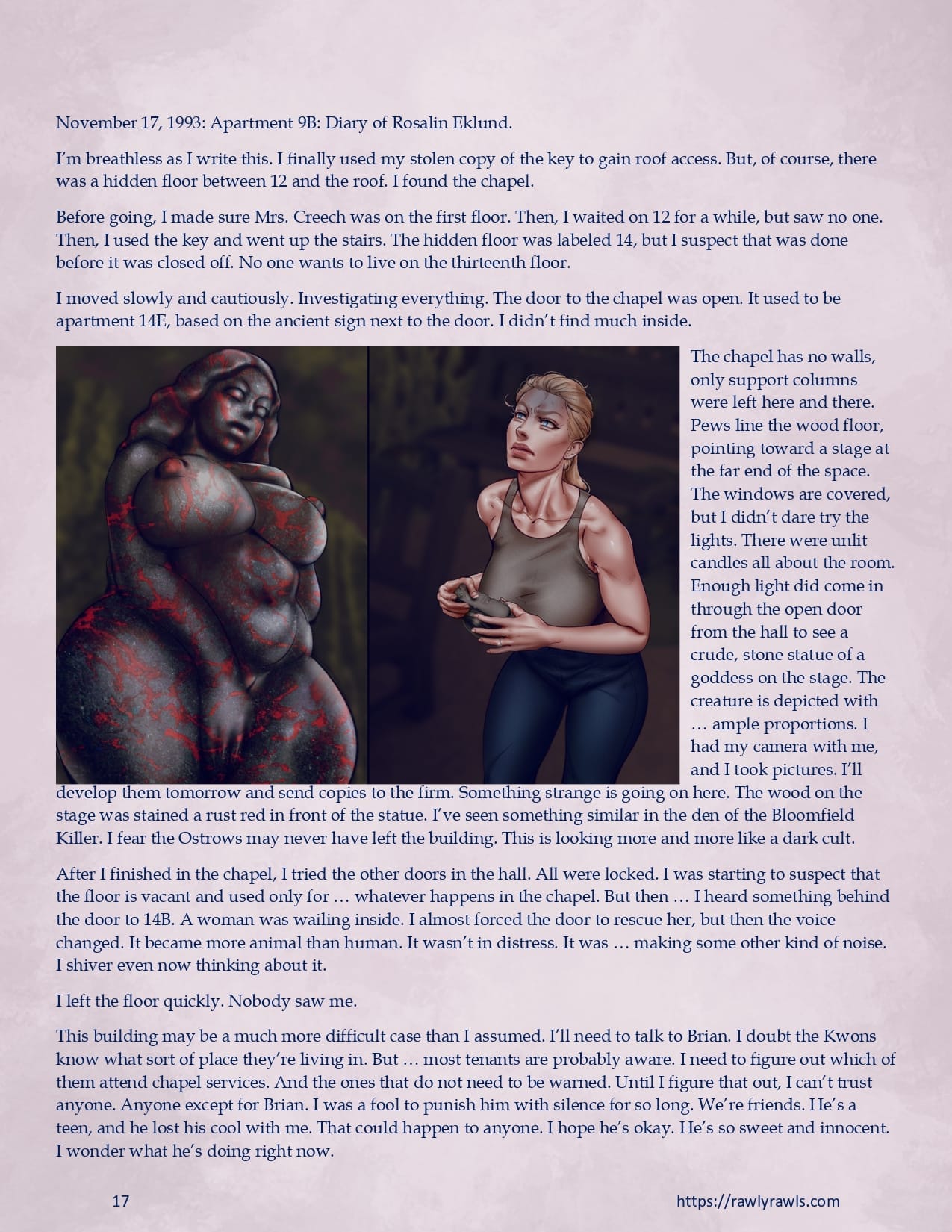 3838 Walnut Street [RawlyRawls , SatanicFruitcake] - Chapter 6 — Page 17