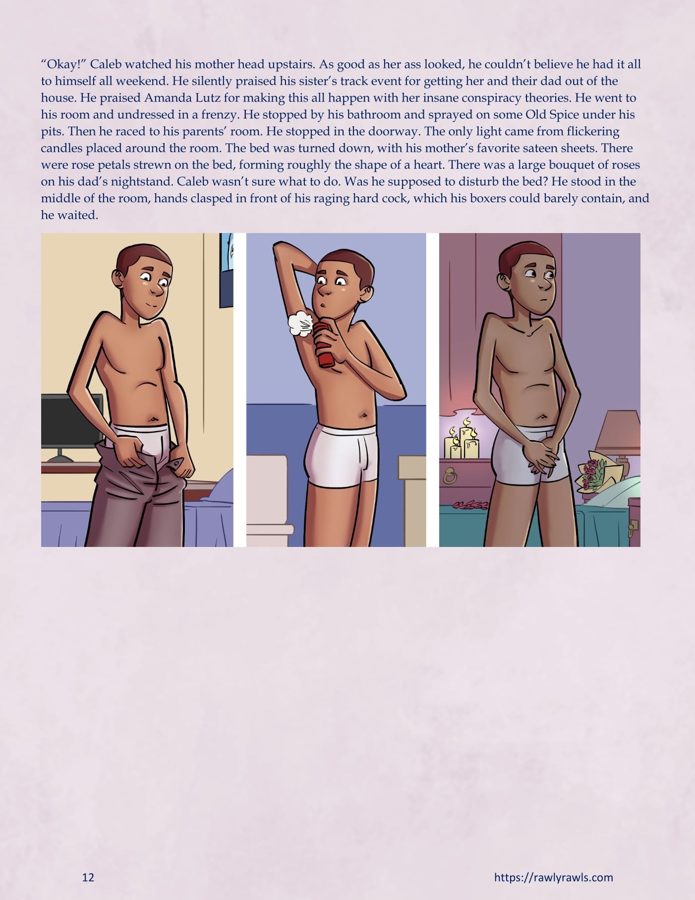 Inevitable [SeventeenSam , RawlyRawls] - Chapter 28 — Page 12