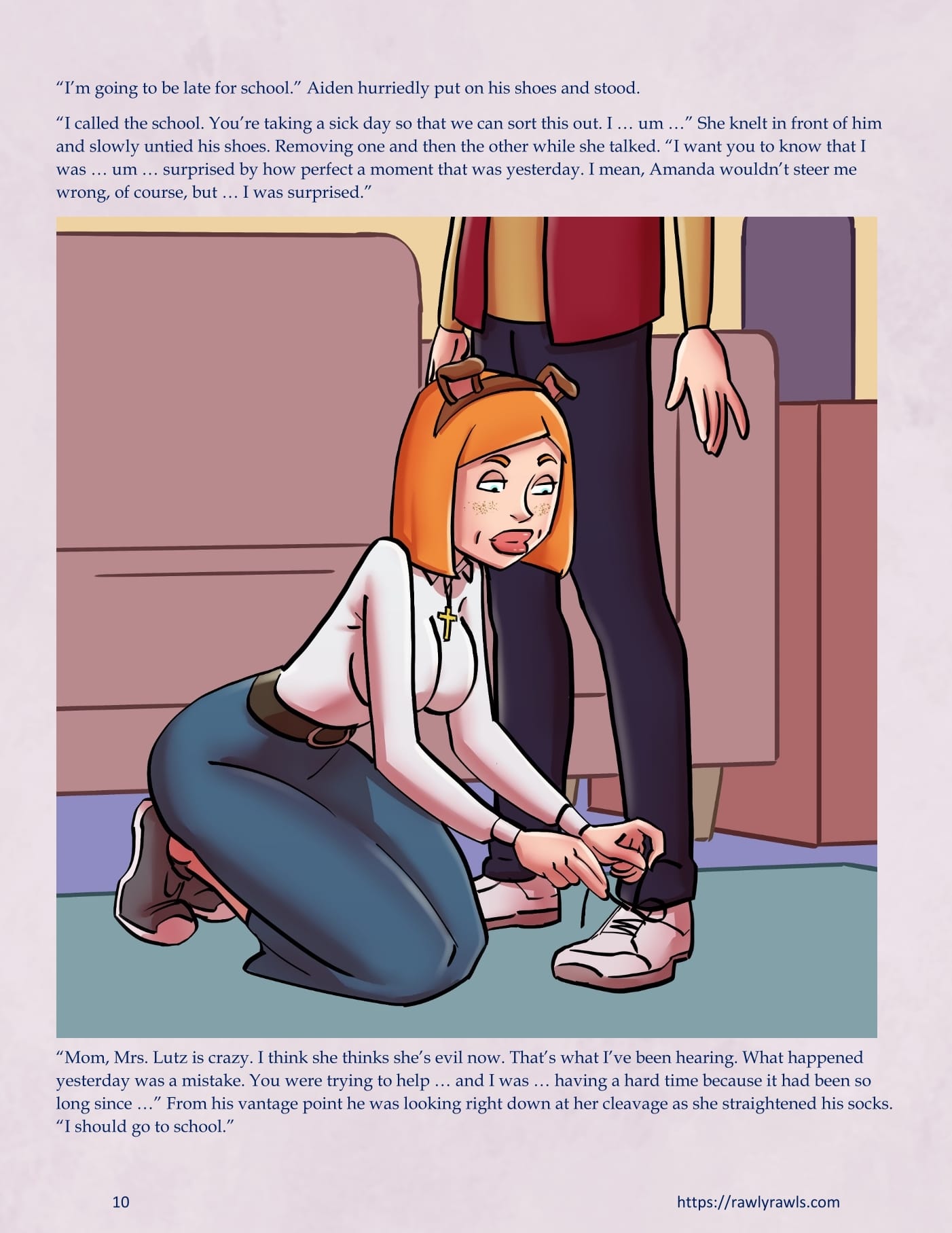 Inevitable [SeventeenSam , RawlyRawls] - Chapter 24 — Page 10
