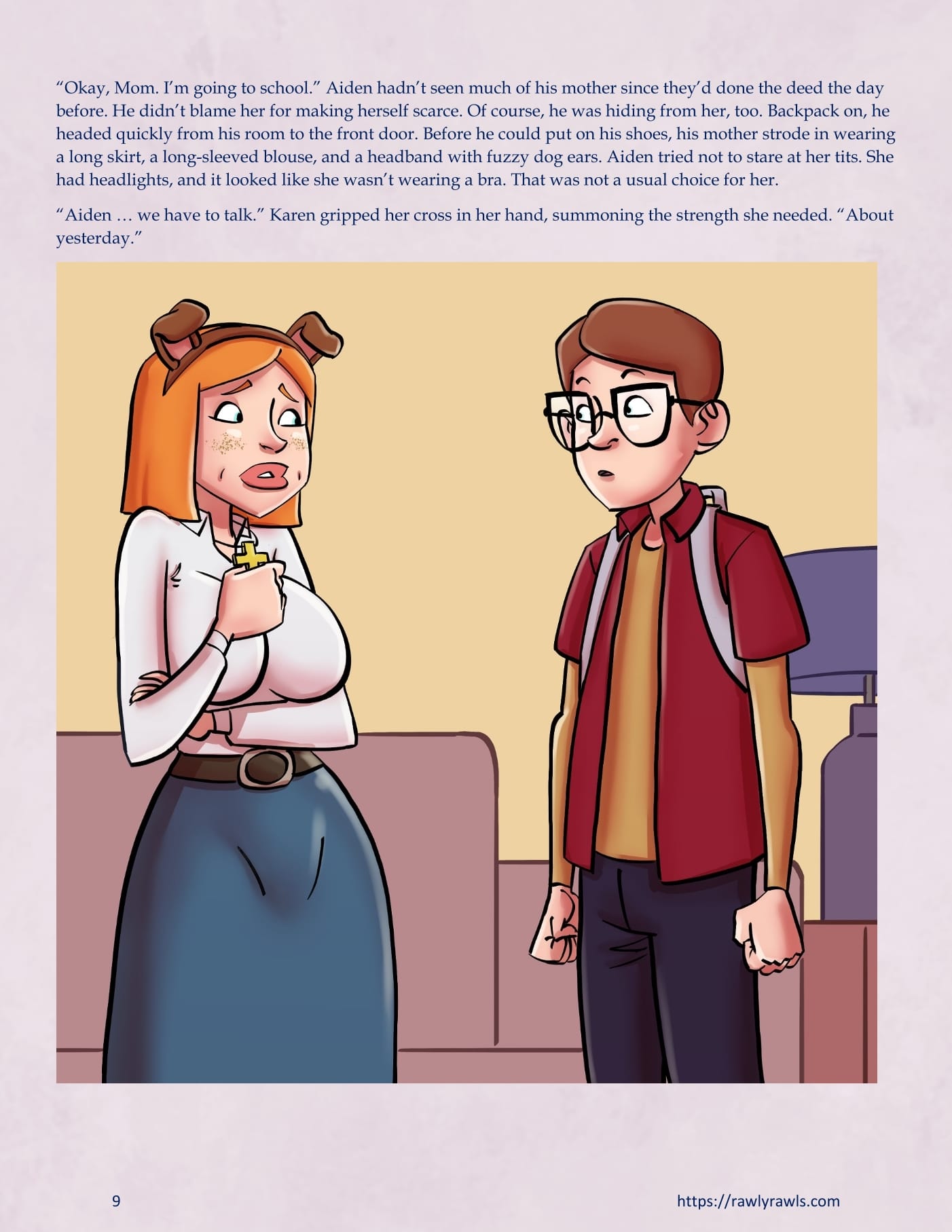 Inevitable [SeventeenSam , RawlyRawls] - Chapter 24 — Page 9