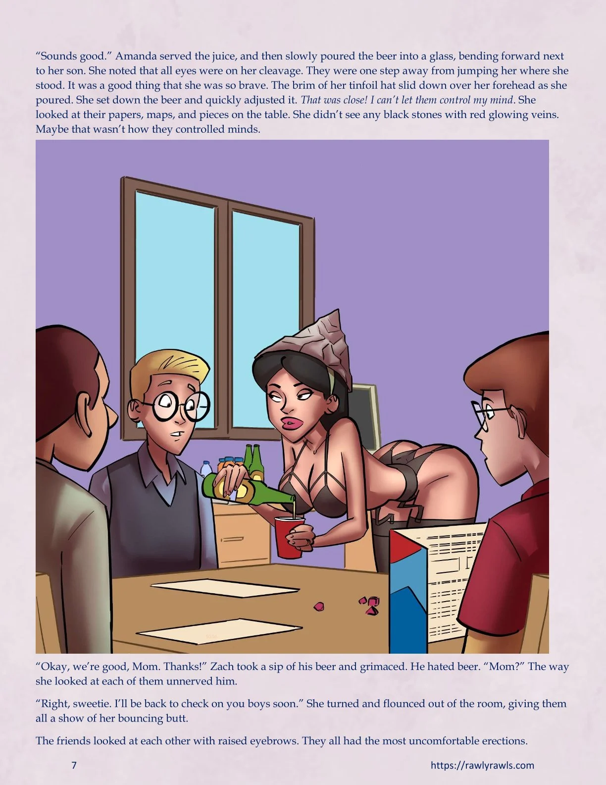 Inevitable [SeventeenSam , RawlyRawls] - Chapter 4 — Page 7