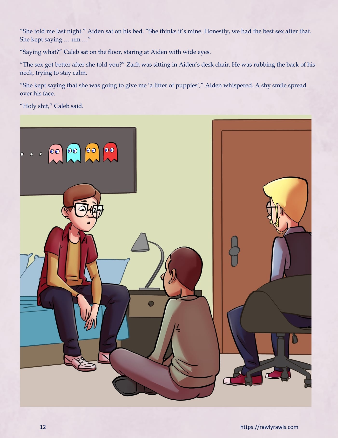 Inevitable [SeventeenSam , RawlyRawls] - Chapter 31 — Page 12