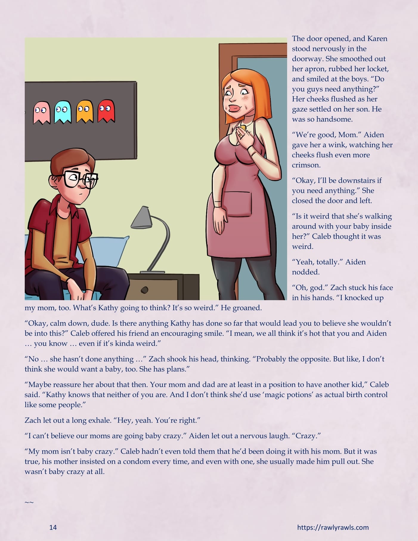 Inevitable [SeventeenSam , RawlyRawls] - Chapter 31 — Page 14