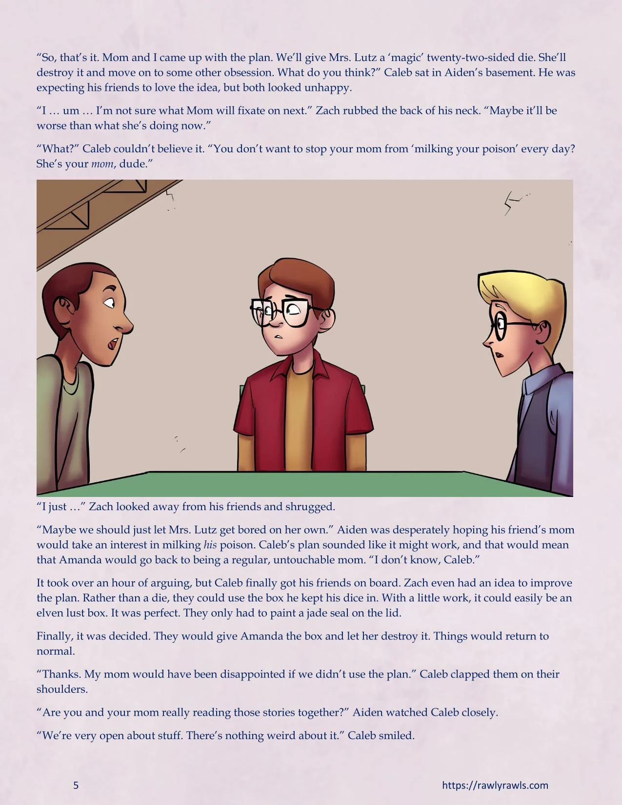 Inevitable [SeventeenSam , RawlyRawls] - Chapter 12 — Page 5