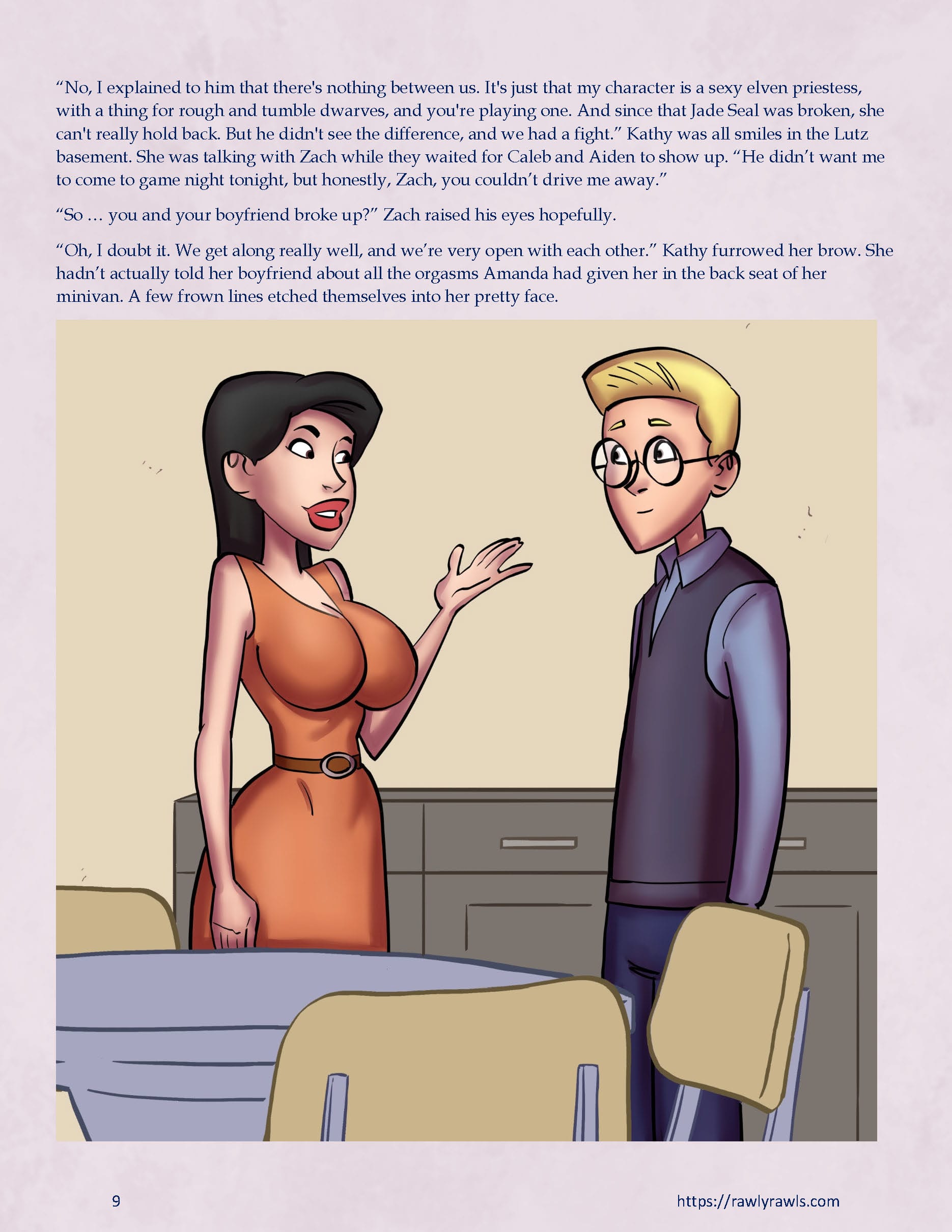 Inevitable [SeventeenSam , RawlyRawls] - Chapter 18 — Page 9