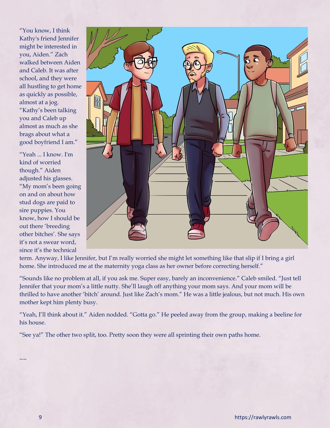 Inevitable [SeventeenSam , RawlyRawls] - Chapter 32 — Page 9
