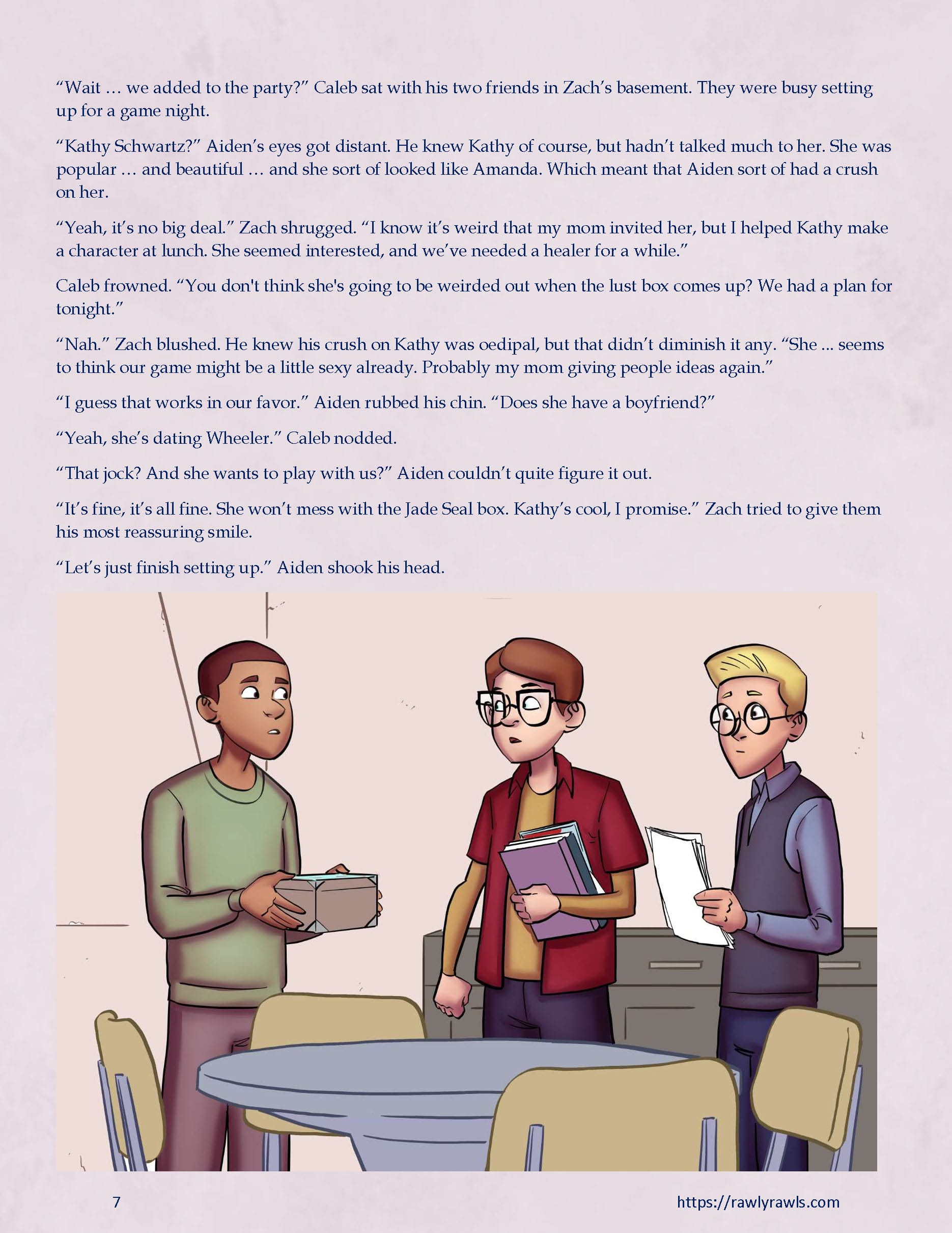 Inevitable [SeventeenSam , RawlyRawls] - Chapter 15 — Page 7
