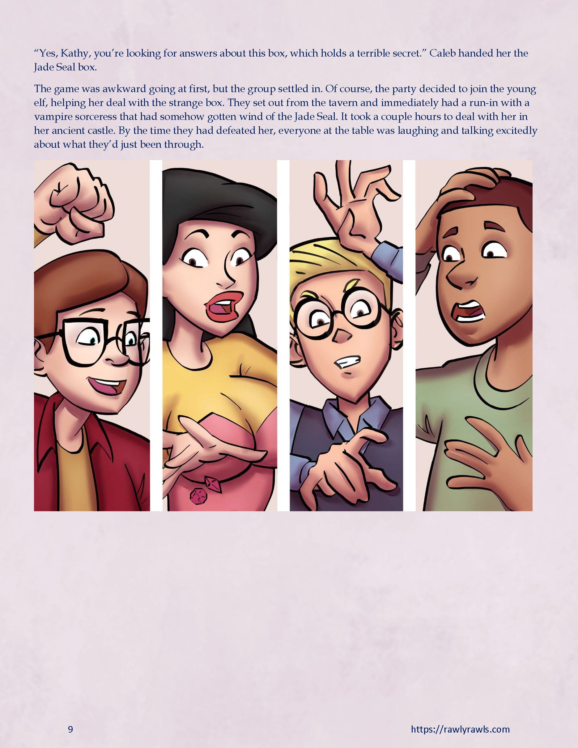 Inevitable [SeventeenSam , RawlyRawls] - Chapter 15 — Page 9