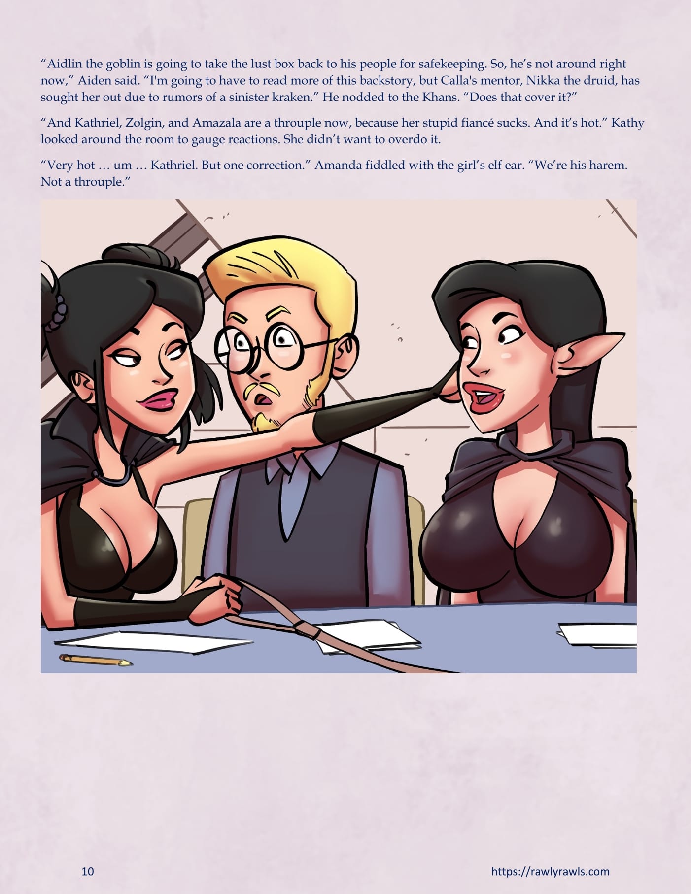 Inevitable [SeventeenSam , RawlyRawls] - Chapter 26 — Page 10