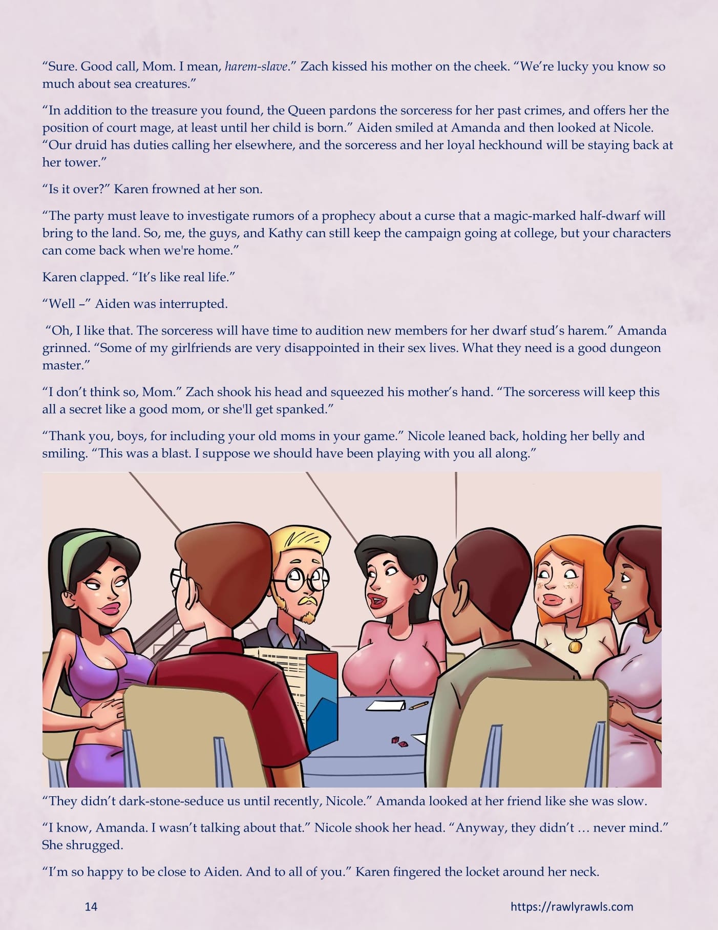 Inevitable [SeventeenSam , RawlyRawls] - Chapter 33 — Page 14