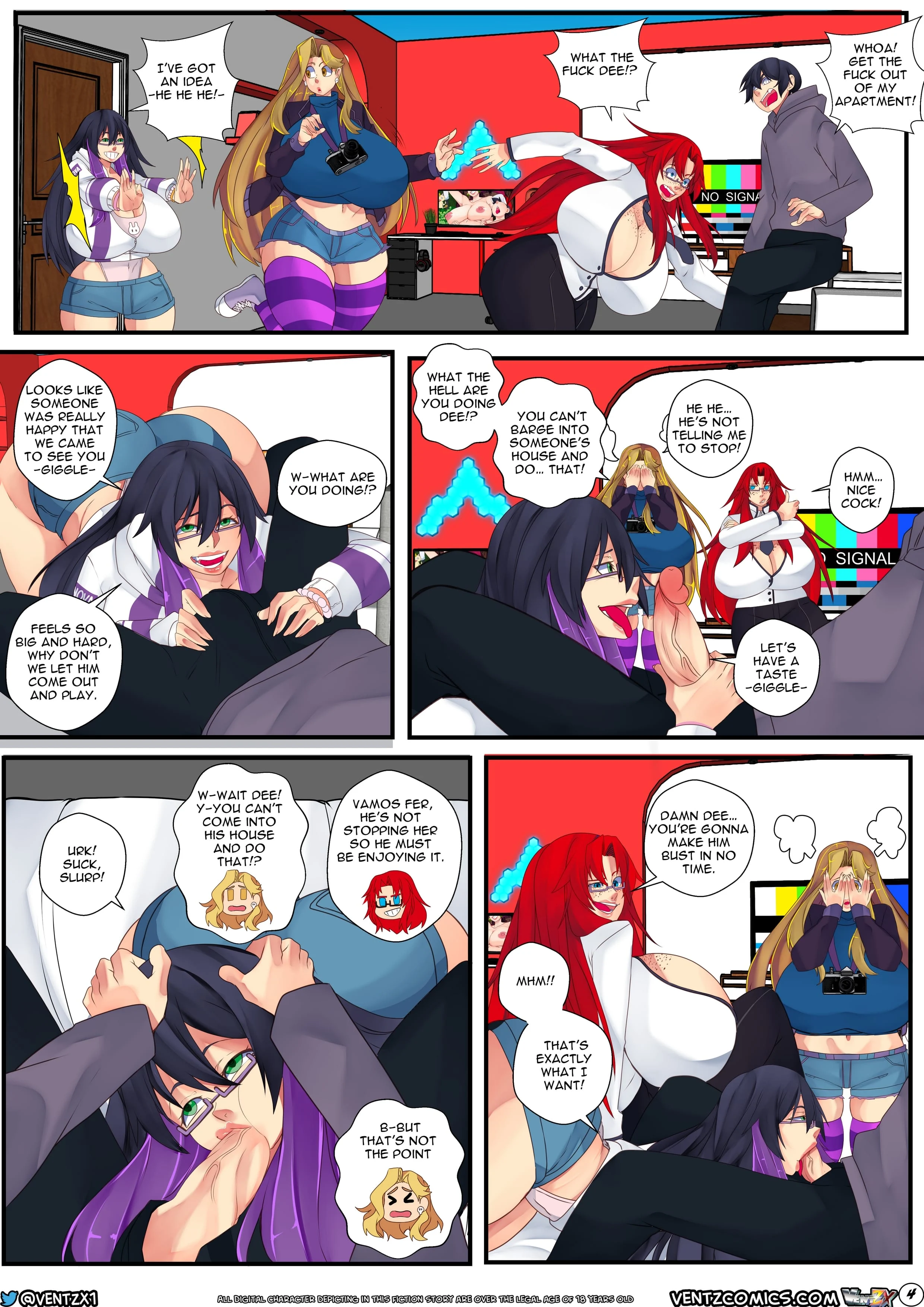 Naughty New Year’s Eve [Ventz Comics] - Chapter 1 — Page 6