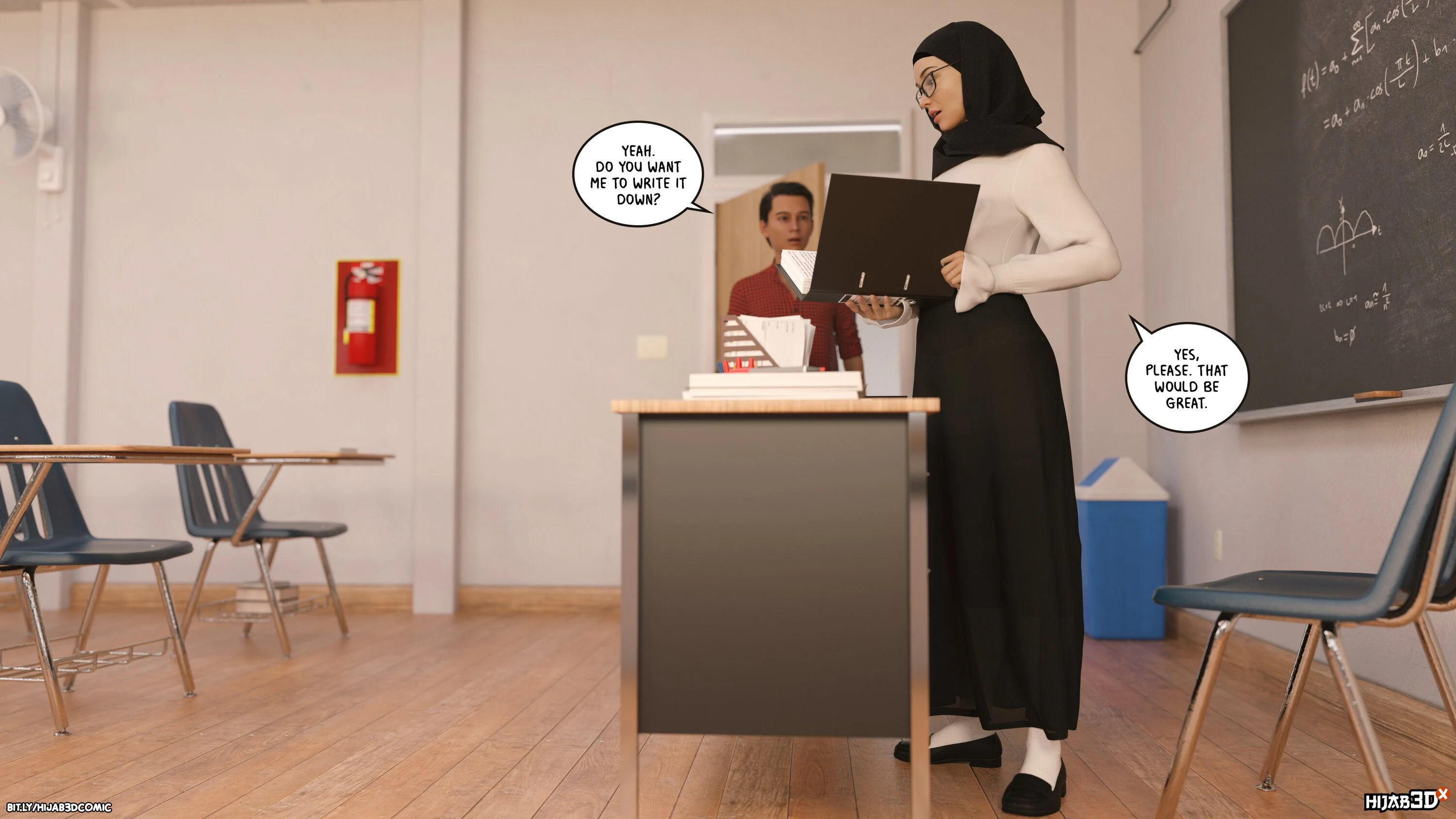 Alpha [LoseKorntrol , Hijab 3DX] - Chapter 4 — Page 8