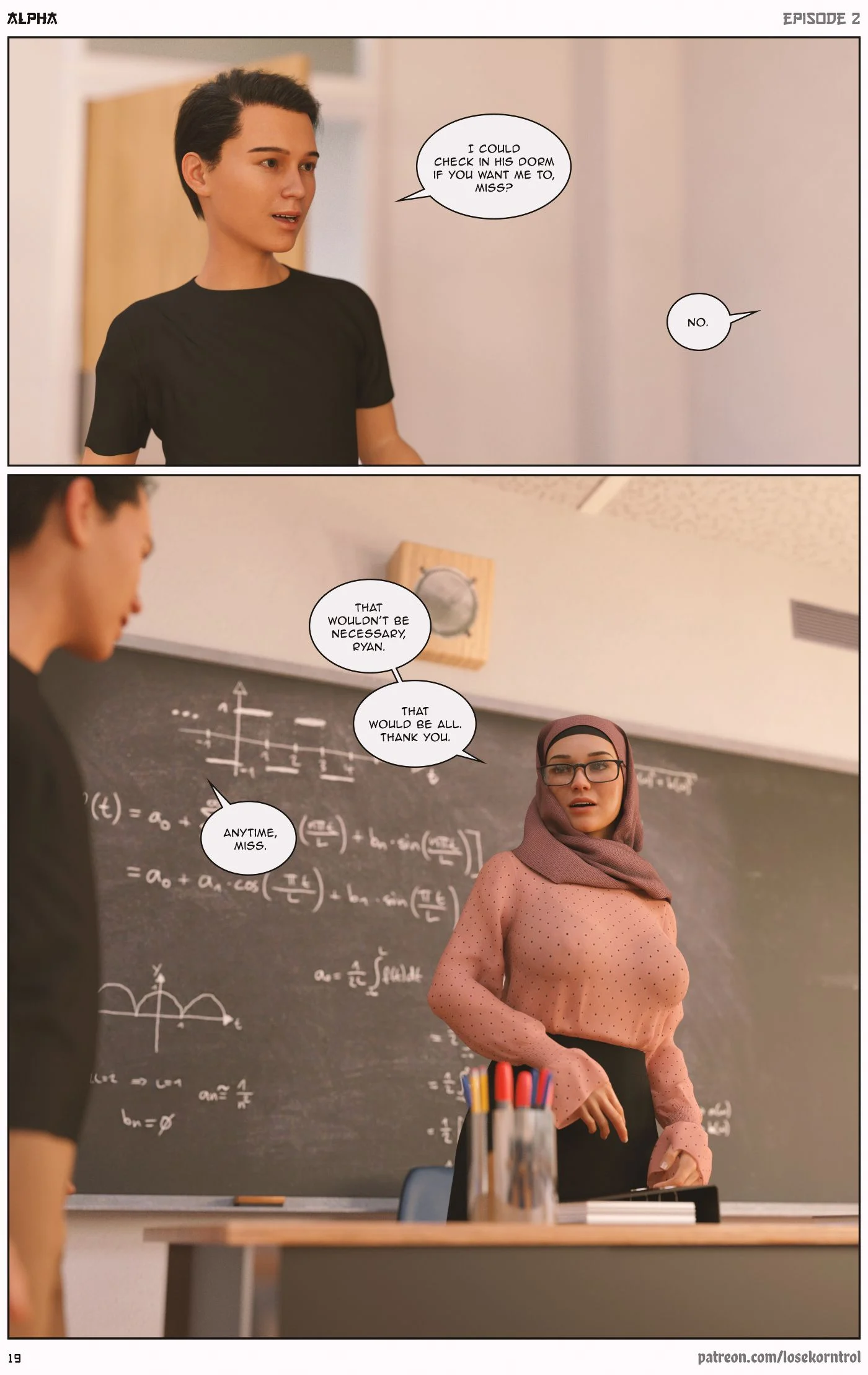 Alpha [LoseKorntrol , Hijab 3DX] - Chapter 2 — Page 20