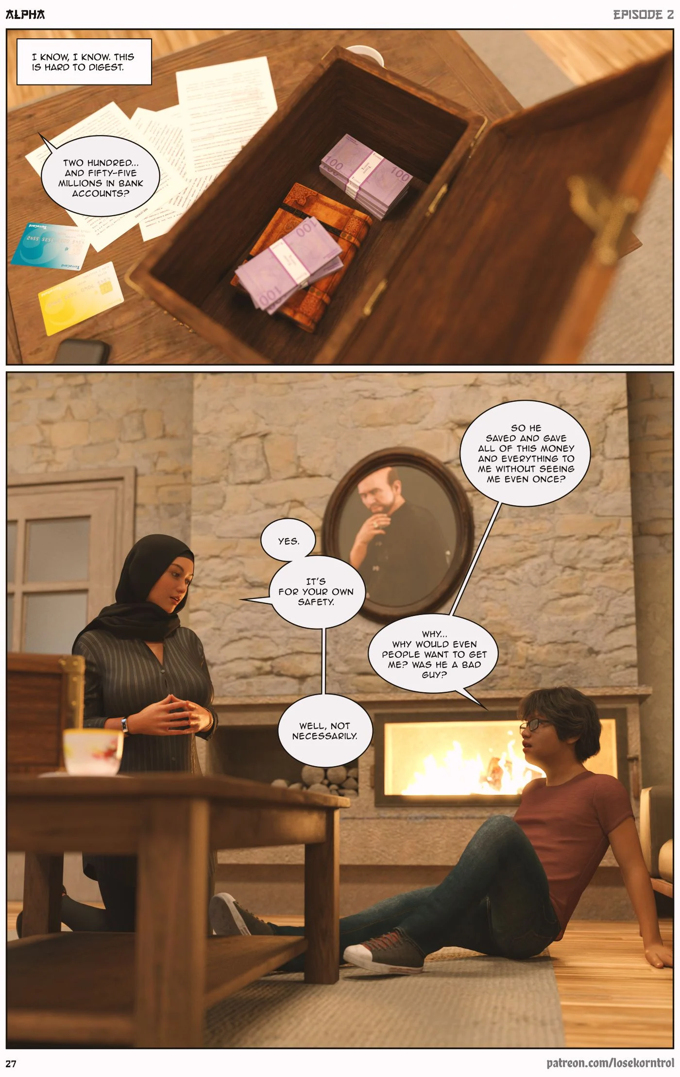 Alpha [LoseKorntrol , Hijab 3DX] - Chapter 2 — Page 28
