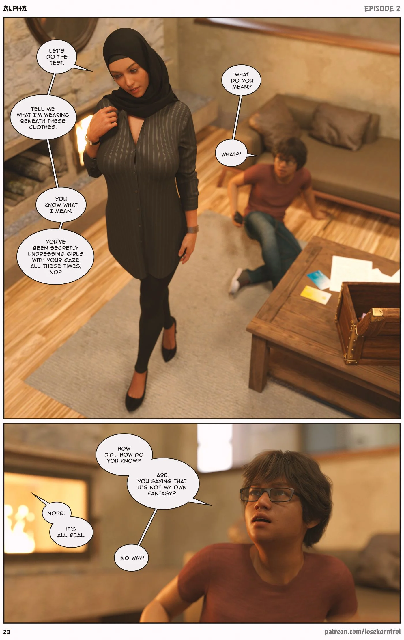 Alpha [LoseKorntrol , Hijab 3DX] - Chapter 2 — Page 30