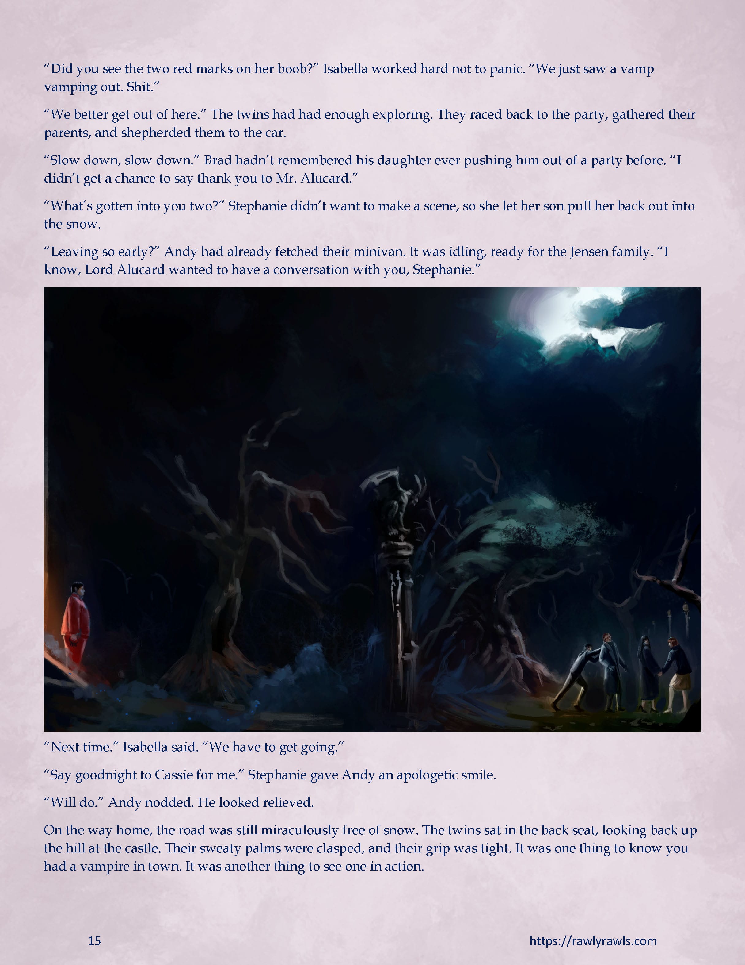 Nosferatu Next Door [MrPengui , RawlyRawls] - Chapter 7 — Page 15