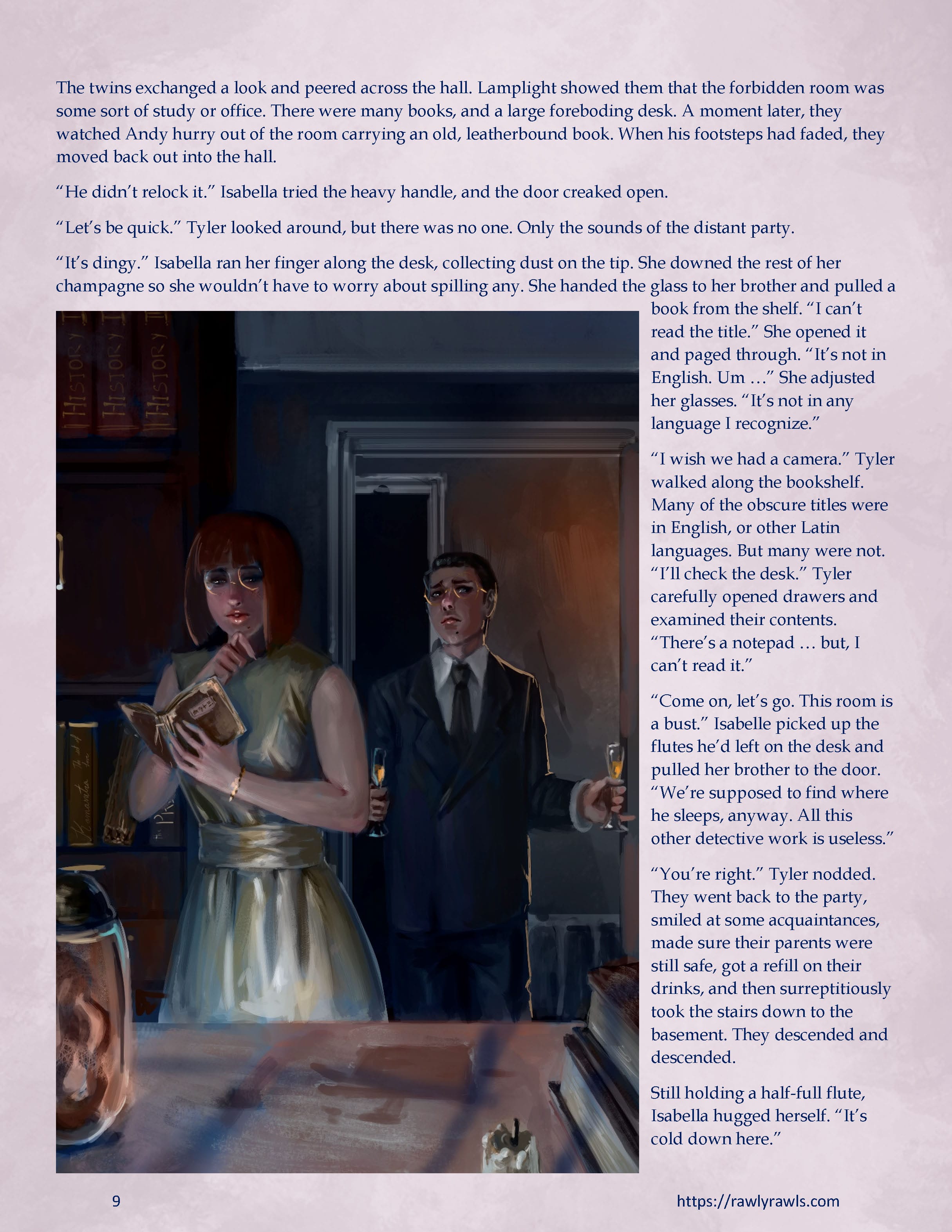 Nosferatu Next Door [MrPengui , RawlyRawls] - Chapter 7 — Page 9