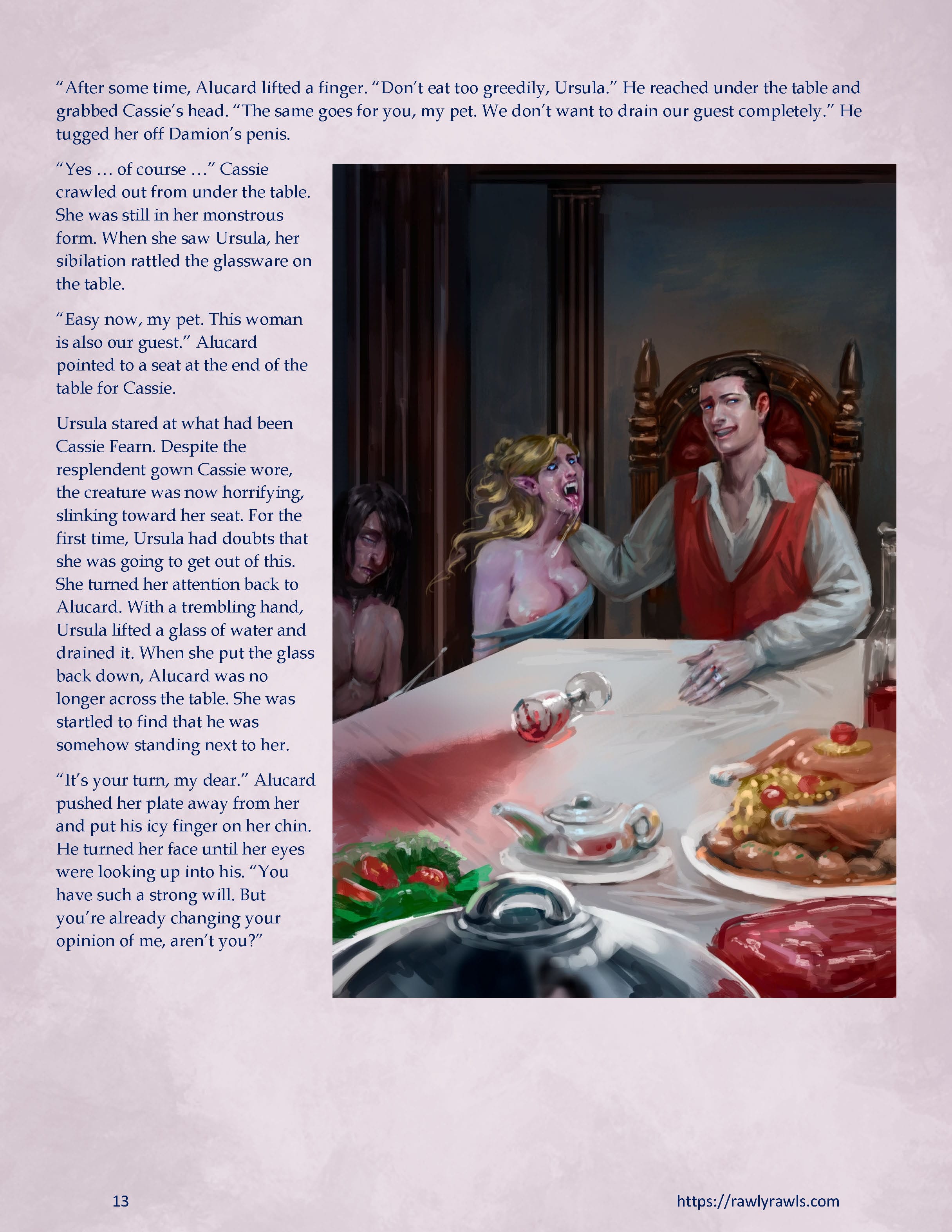 Nosferatu Next Door [MrPengui , RawlyRawls] - Chapter 9 — Page 13