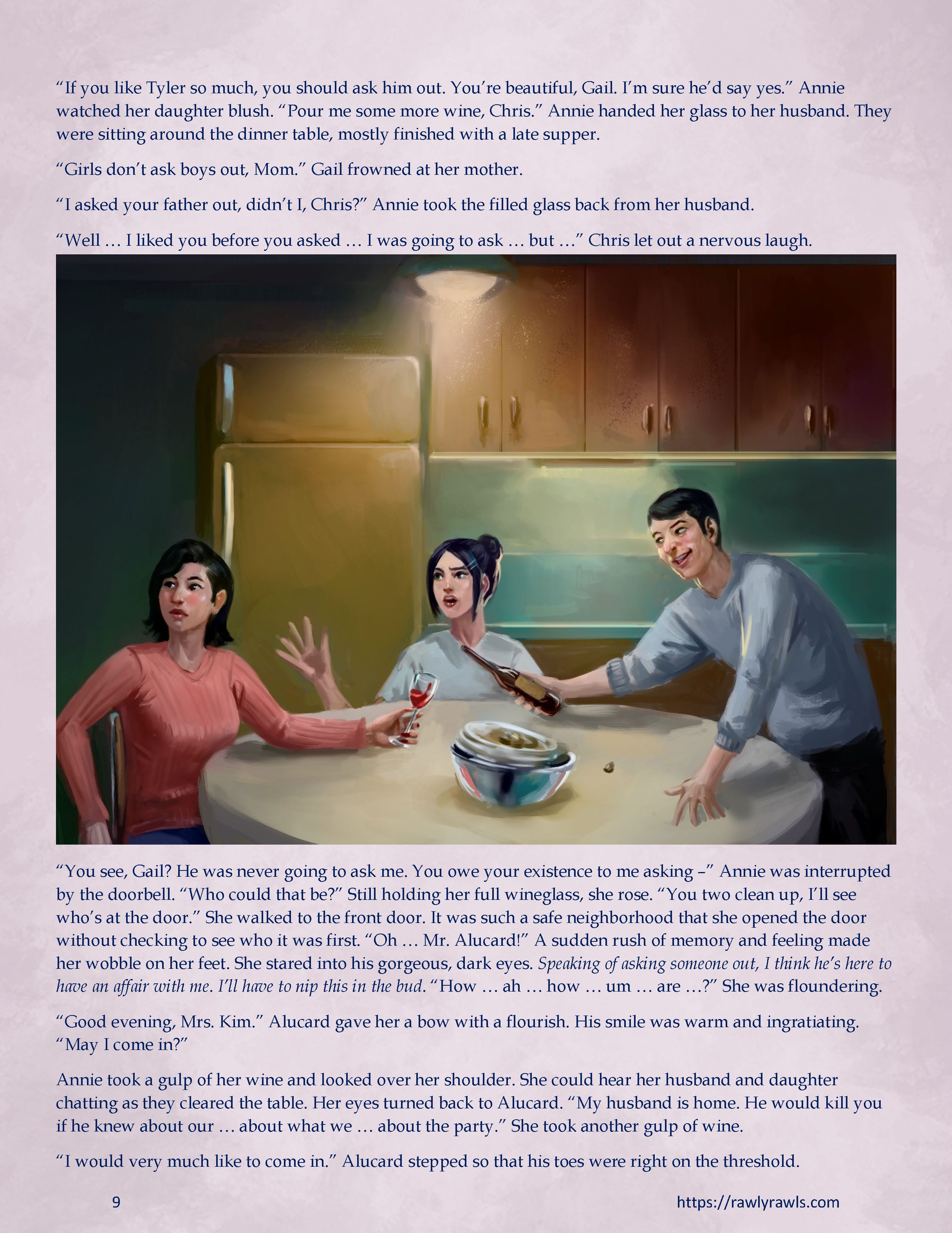 Nosferatu Next Door [MrPengui , RawlyRawls] - Chapter 10 — Page 9