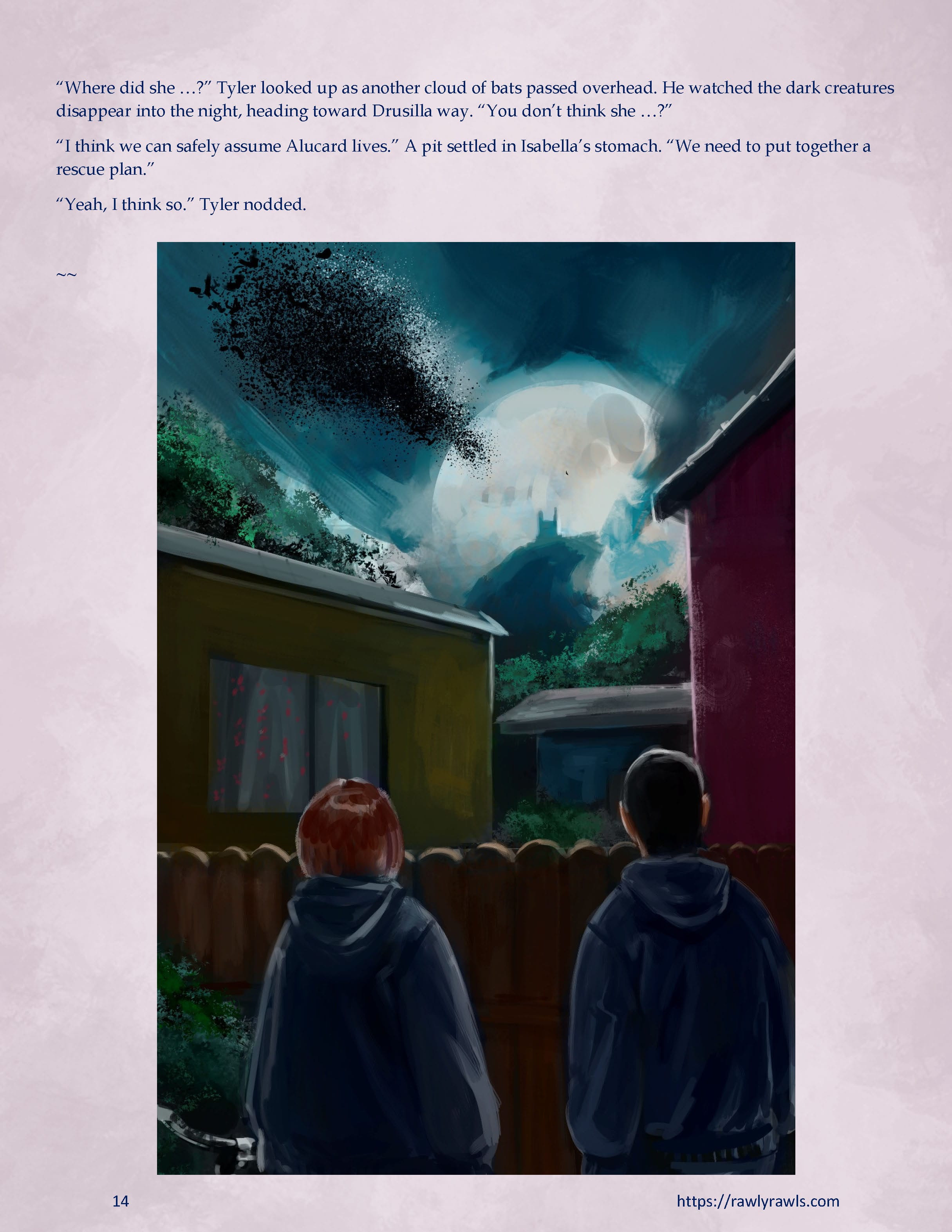 Nosferatu Next Door [MrPengui , RawlyRawls] - Chapter 11 — Page 14
