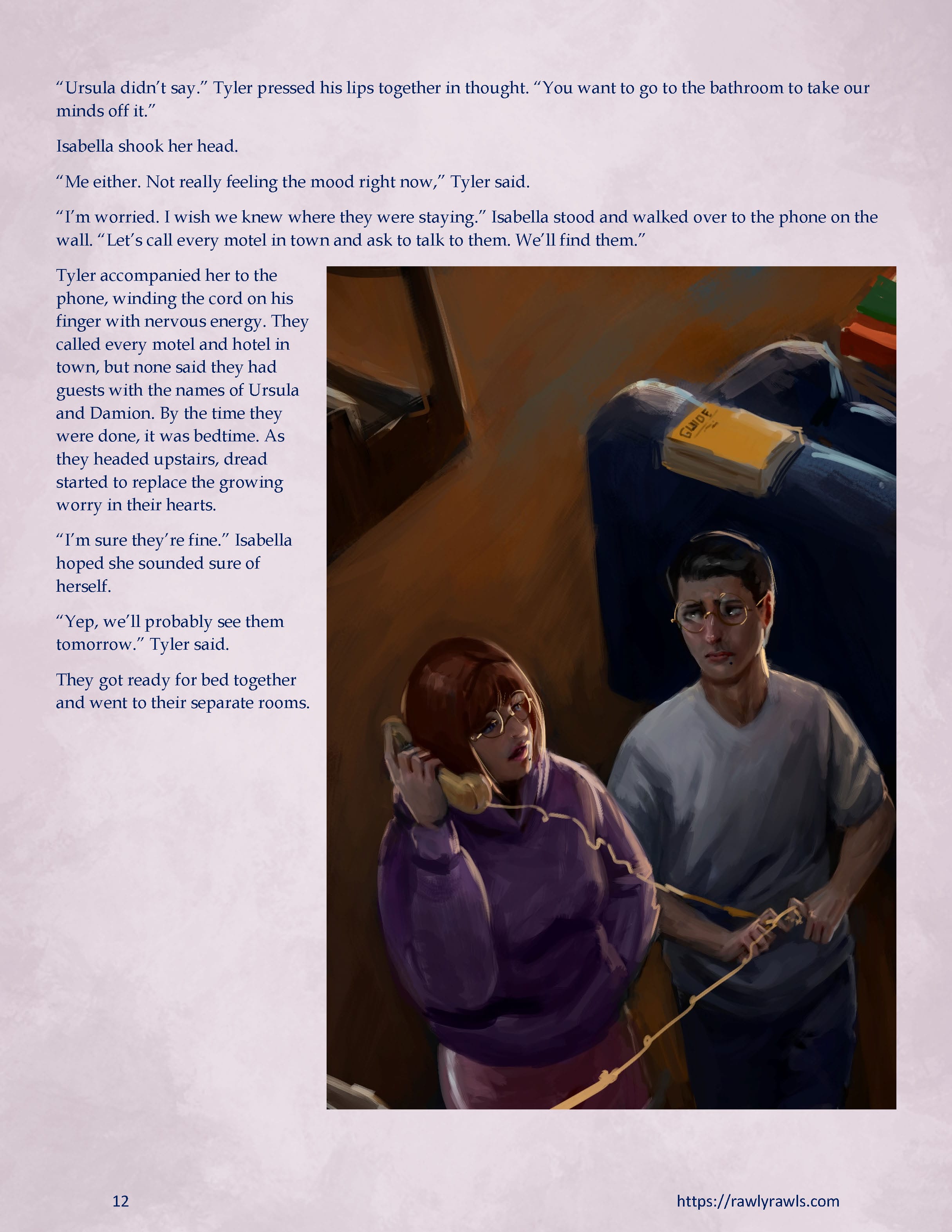 Nosferatu Next Door [MrPengui , RawlyRawls] - Chapter 8 — Page 12