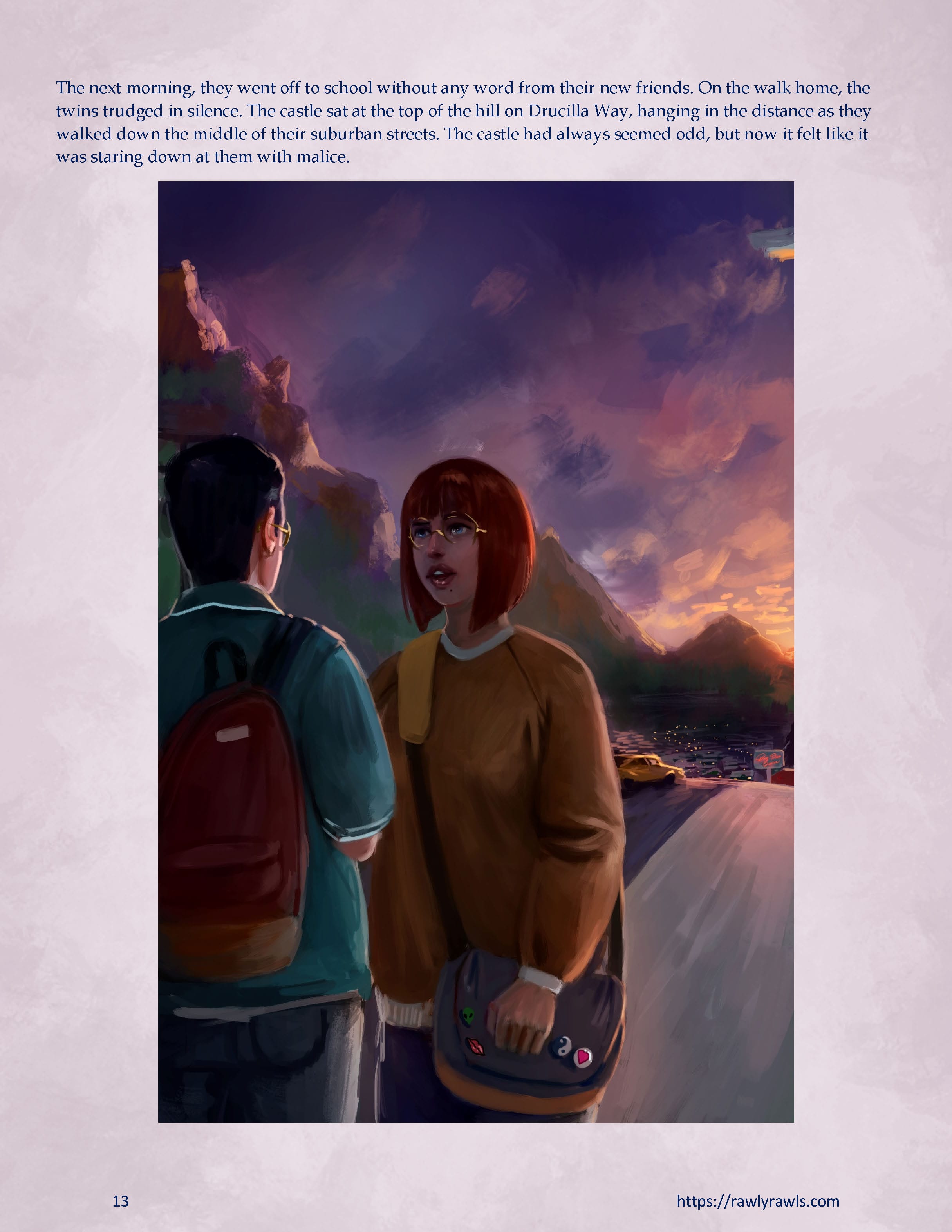 Nosferatu Next Door [MrPengui , RawlyRawls] - Chapter 8 — Page 13