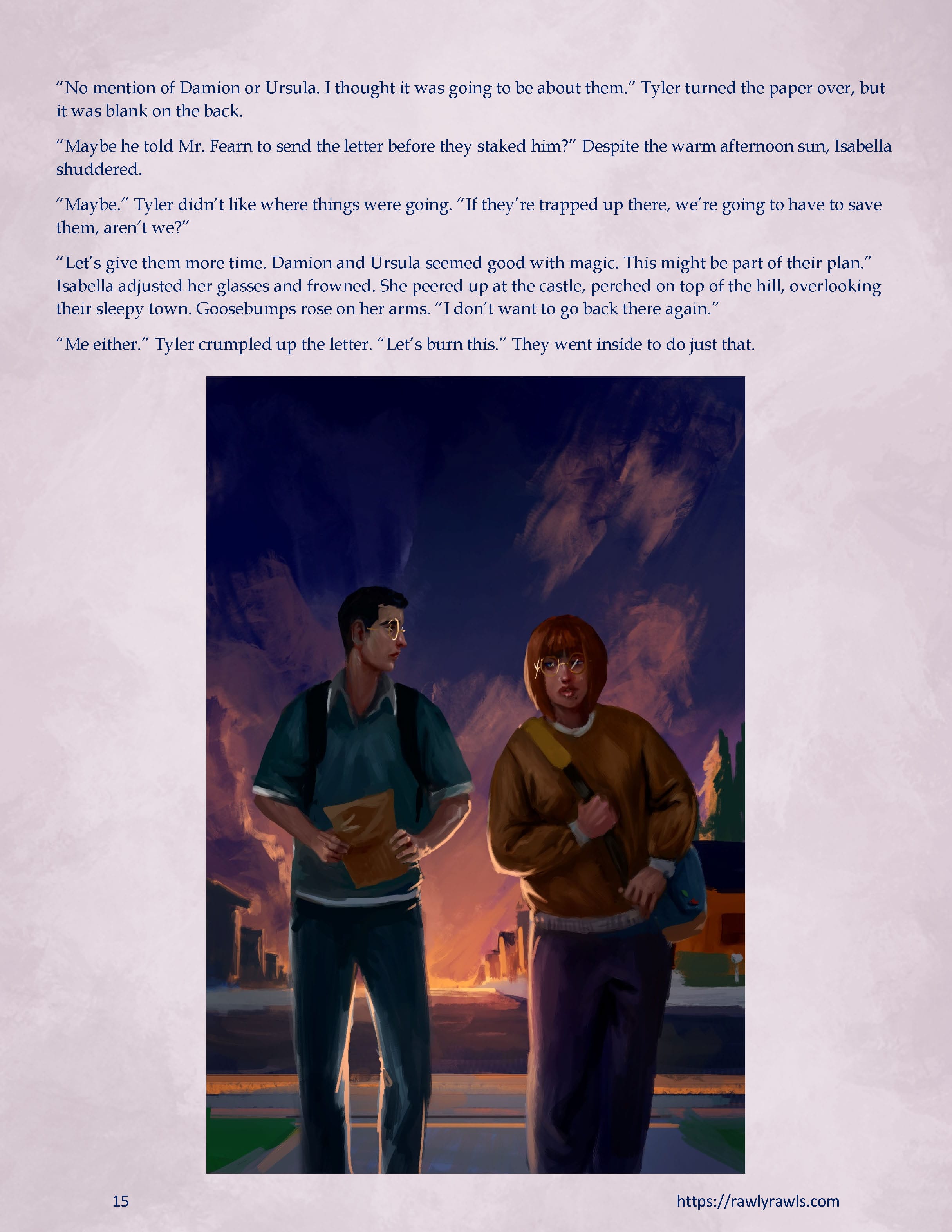 Nosferatu Next Door [MrPengui , RawlyRawls] - Chapter 8 — Page 15