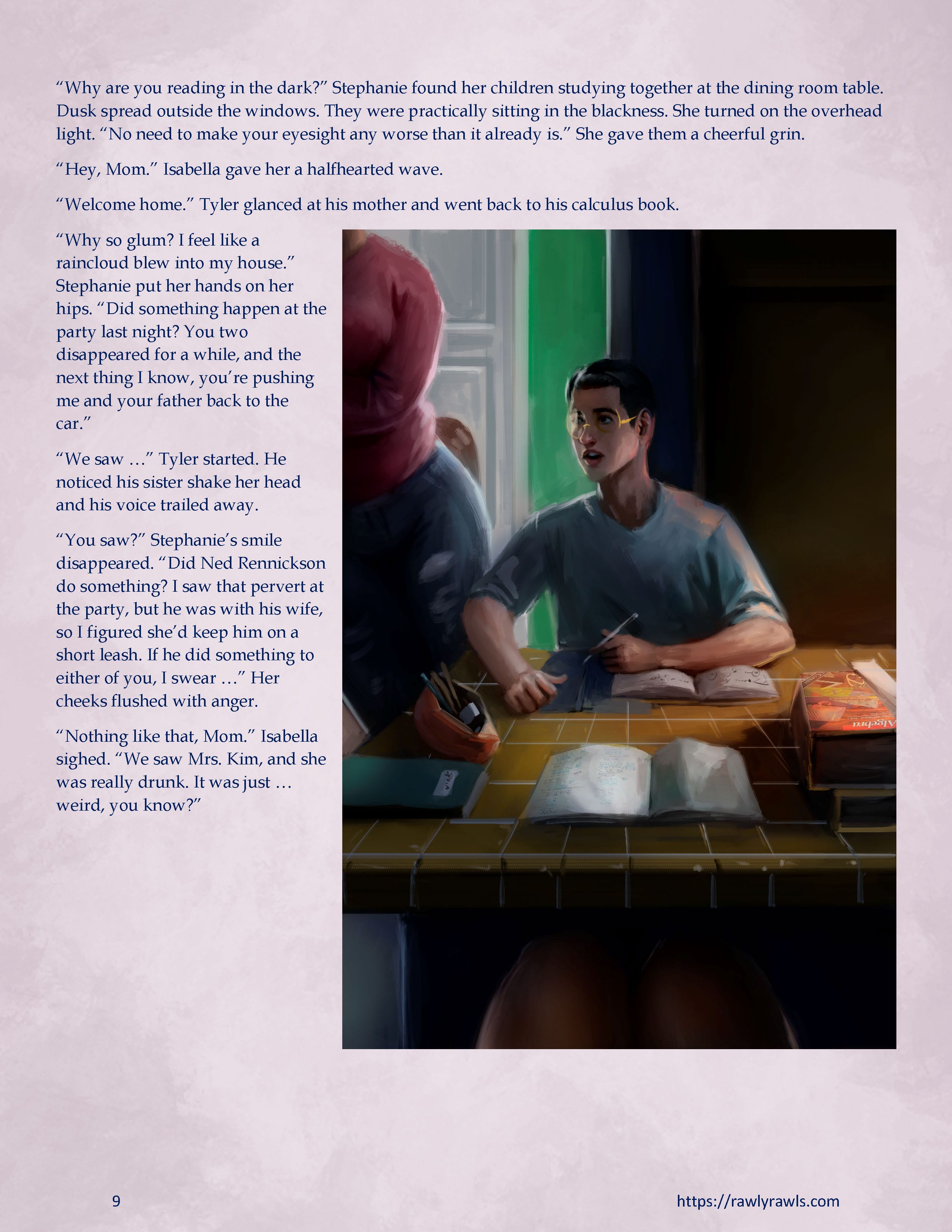 Nosferatu Next Door [MrPengui , RawlyRawls] - Chapter 8 — Page 9