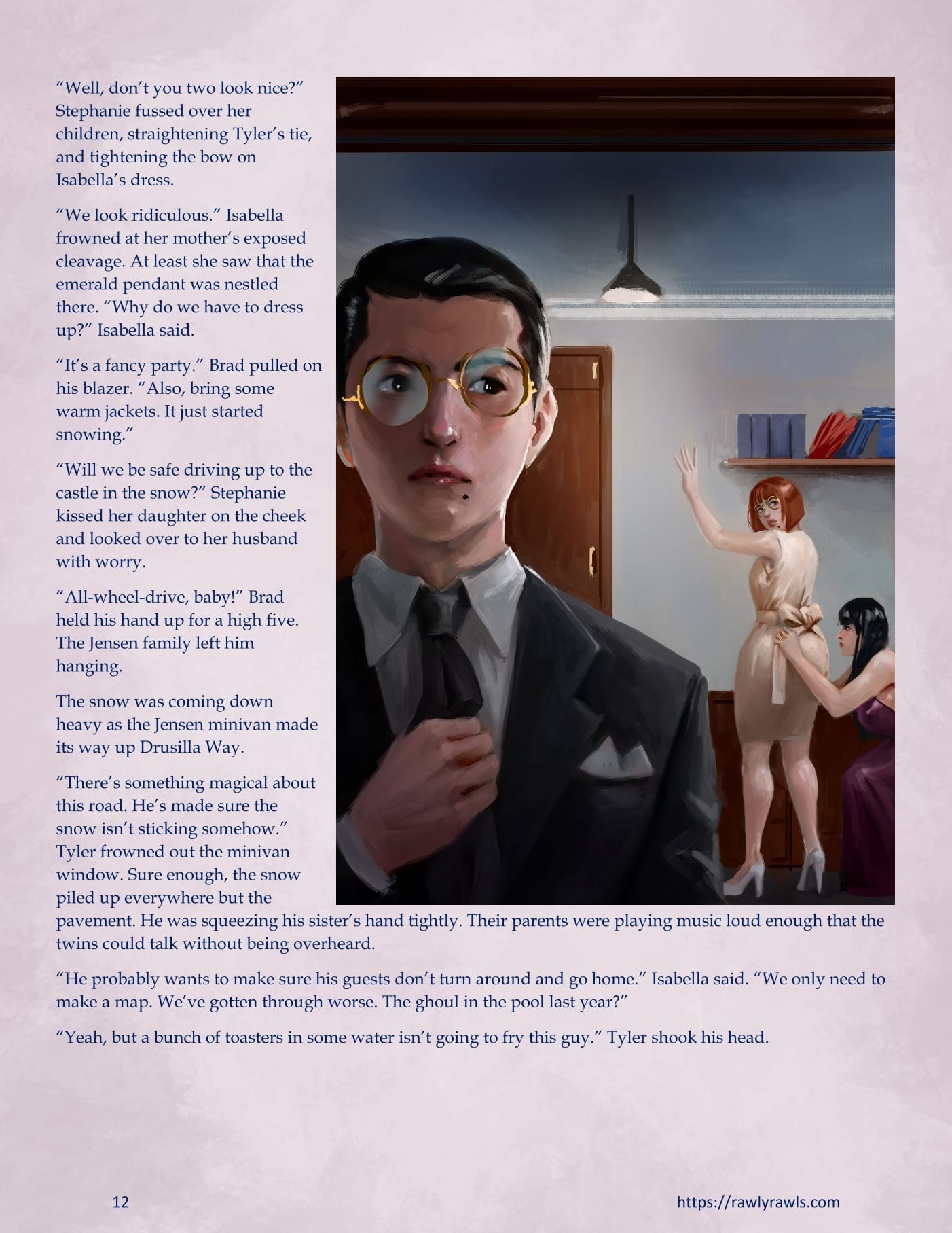 Nosferatu Next Door [MrPengui , RawlyRawls] - Chapter 6 — Page 12
