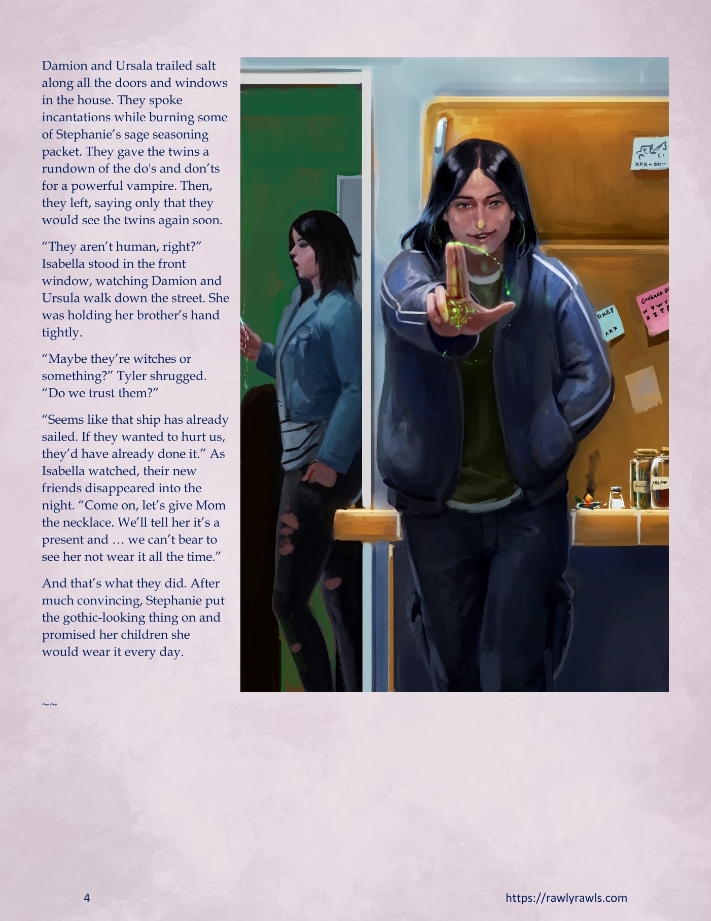 Nosferatu Next Door [MrPengui , RawlyRawls] - Chapter 6 — Page 4