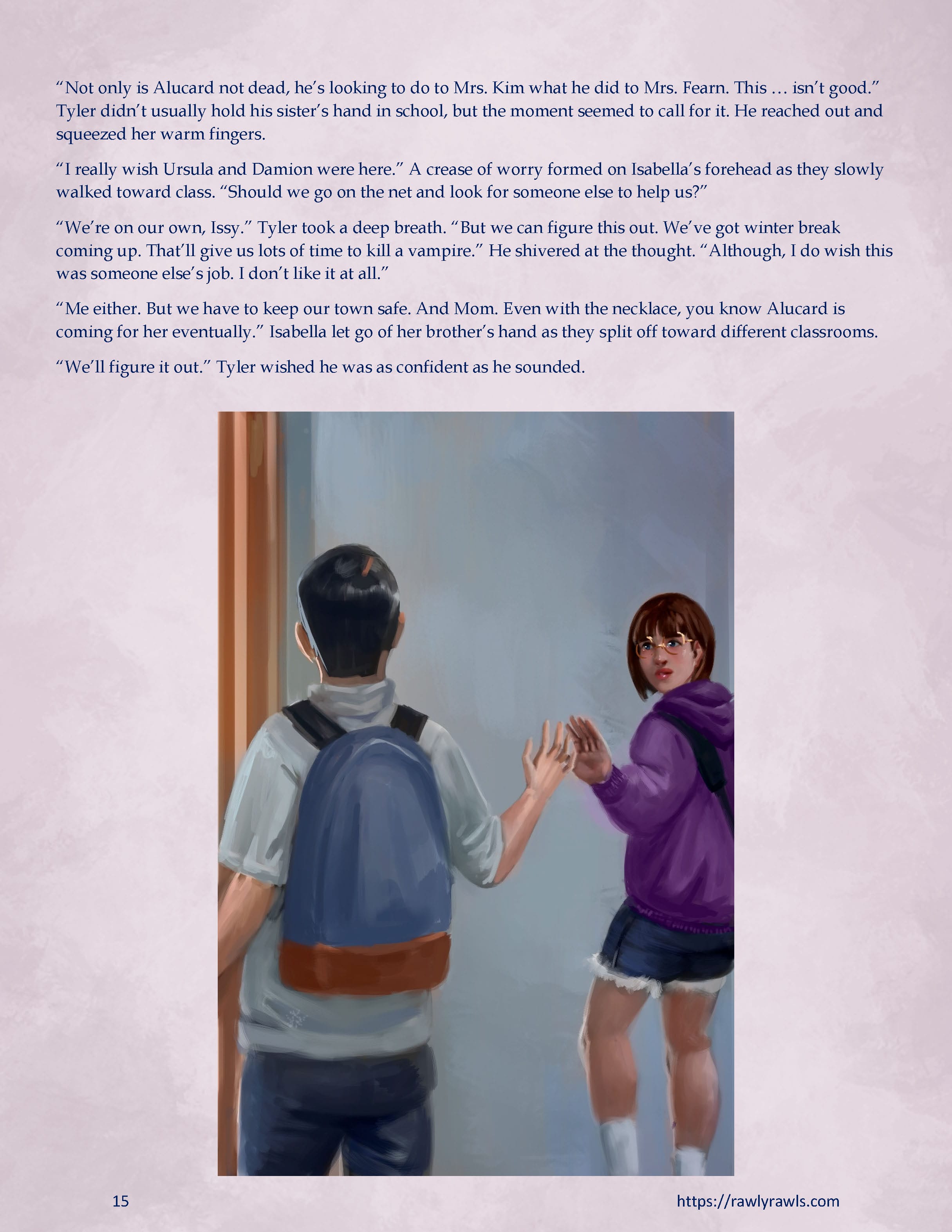 Nosferatu Next Door [MrPengui , RawlyRawls] - Chapter 12 — Page 15