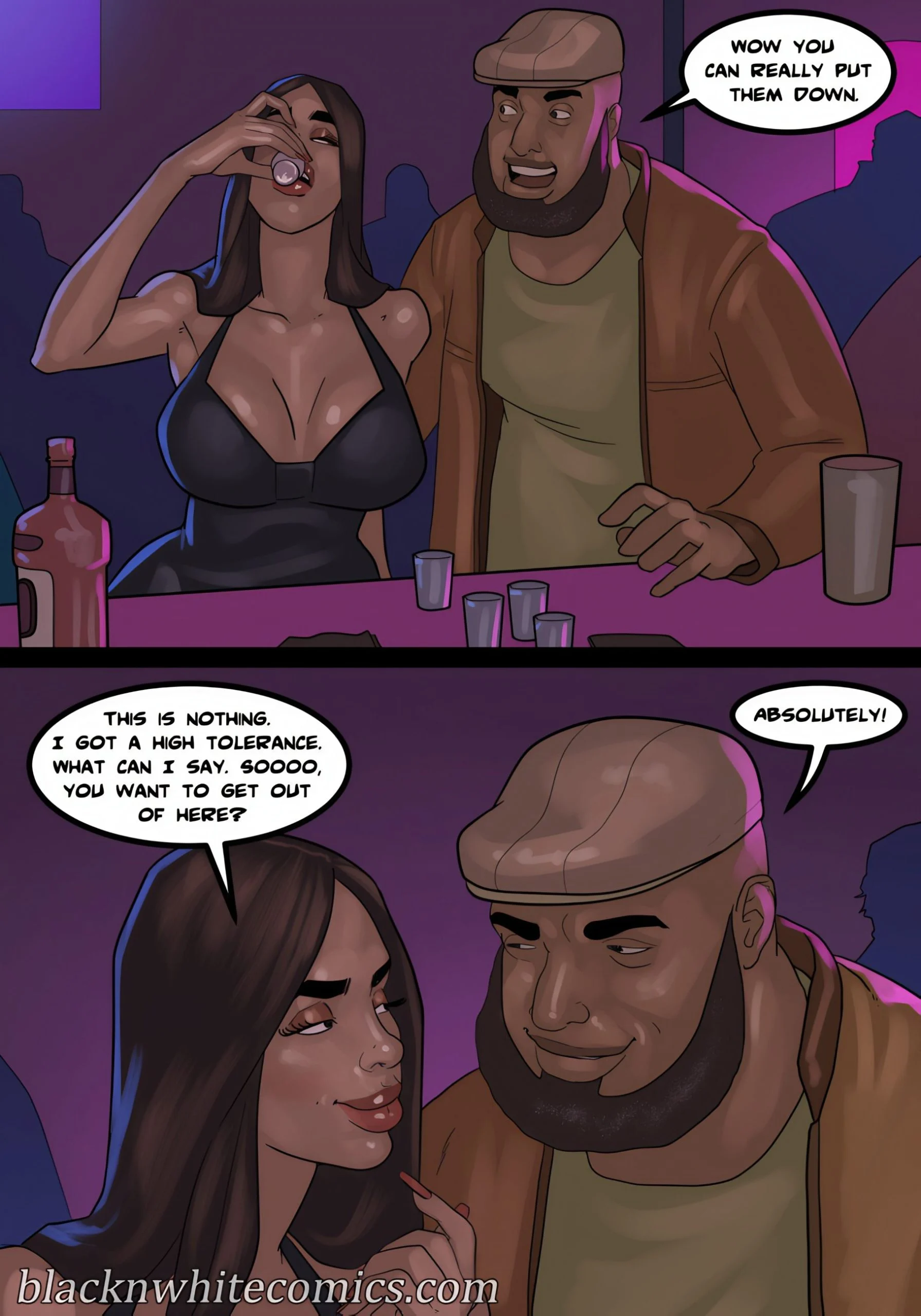 Apartment 1B [BlackNWhiteComics] - Chapter 1 — Page 10