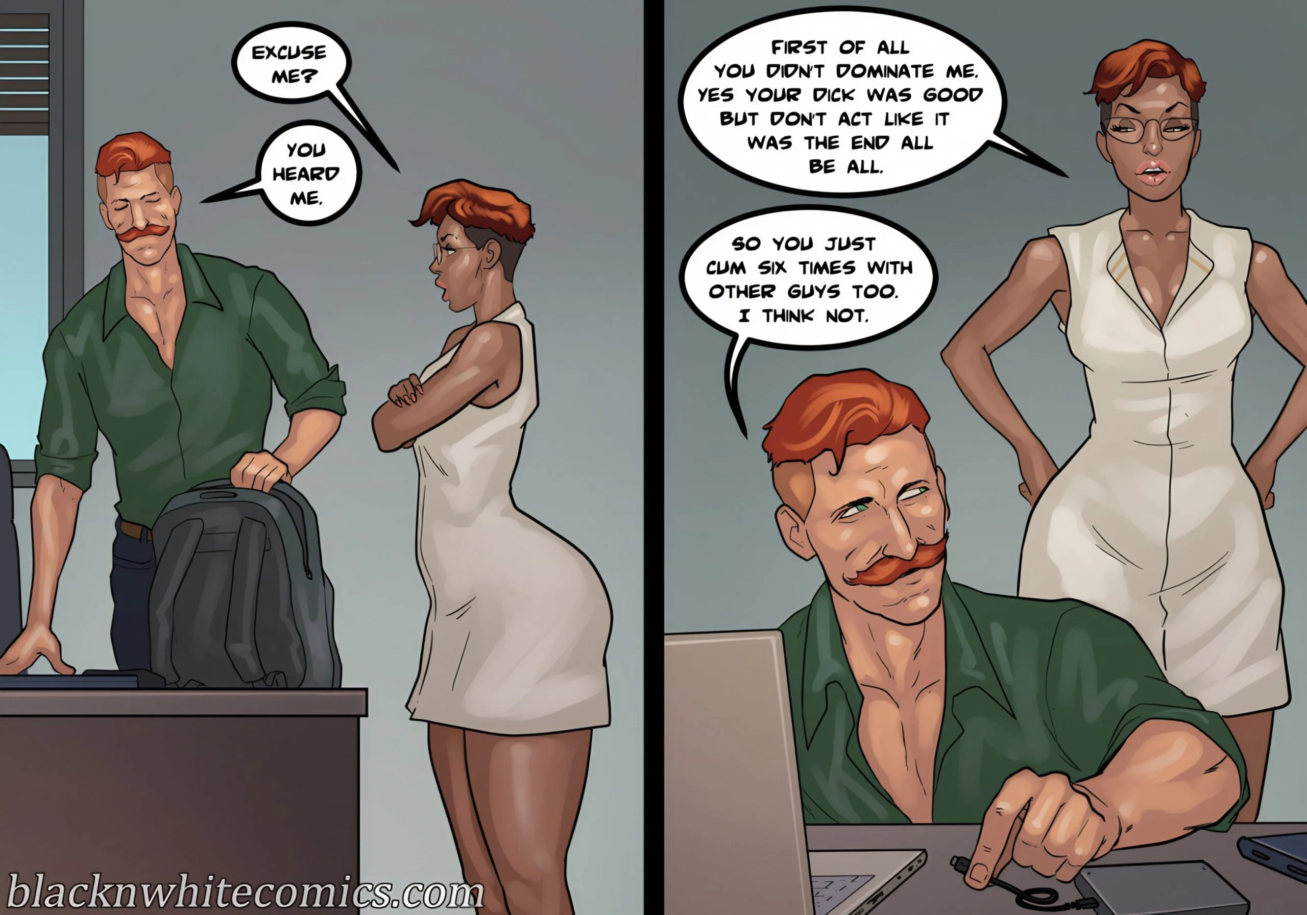 Apartment 1B [BlackNWhiteComics] - Chapter 1 — Page 36