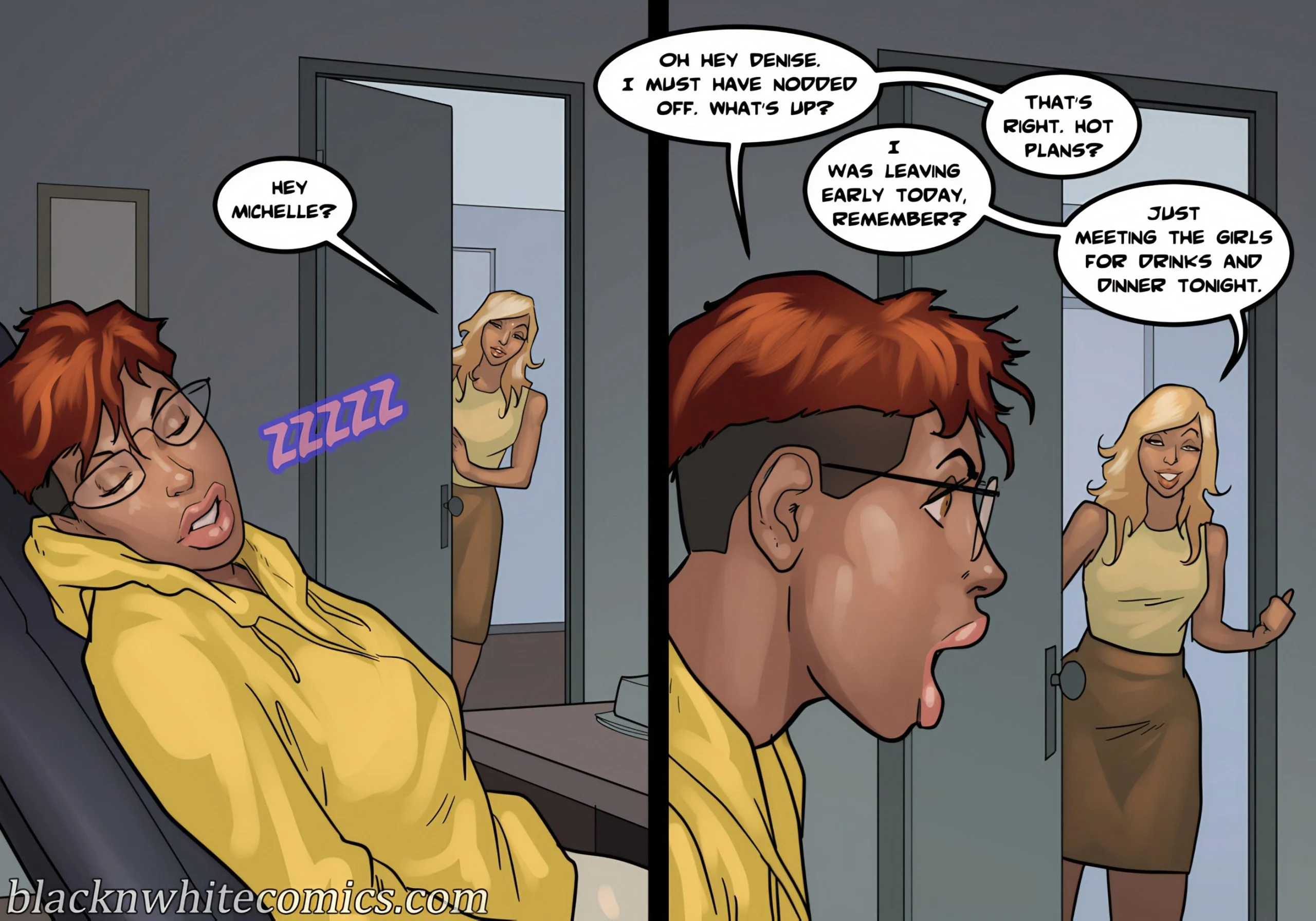 Apartment 1B [BlackNWhiteComics] - Chapter 1 — Page 65