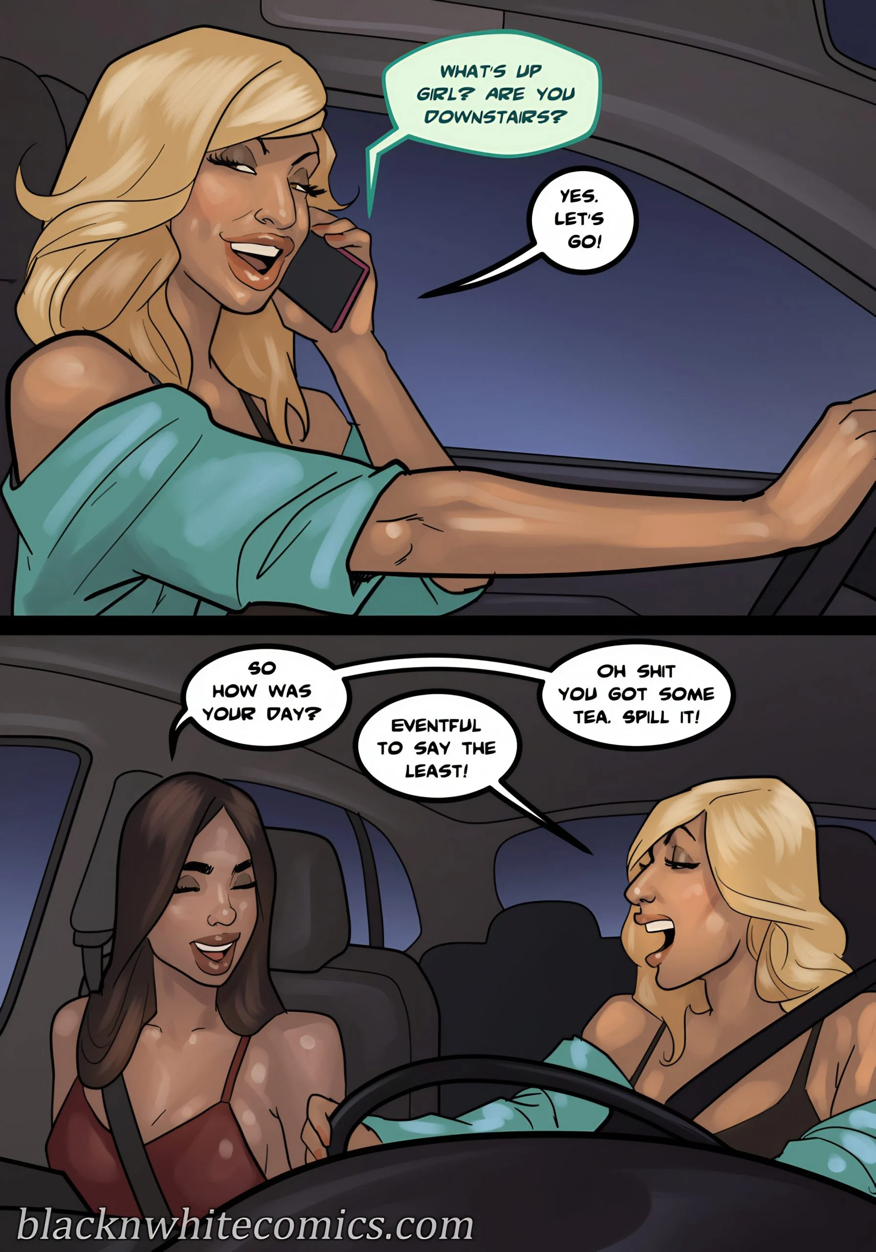 Apartment 1B [BlackNWhiteComics] - Chapter 1 — Page 67