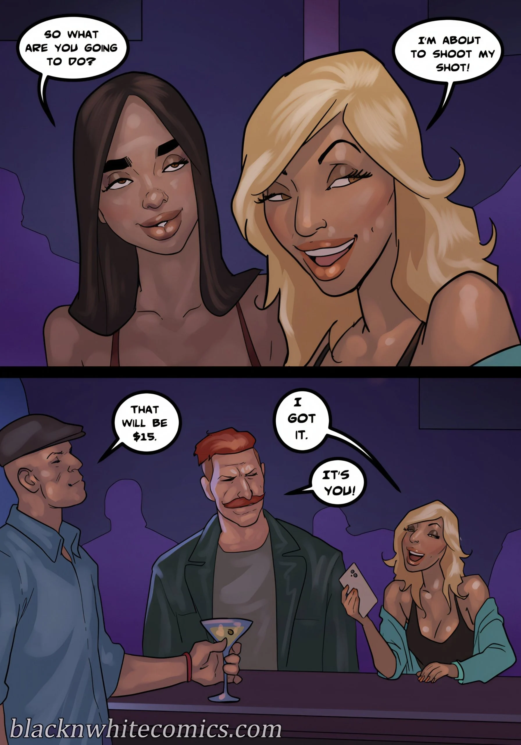 Apartment 1B [BlackNWhiteComics] - Chapter 1 — Page 70