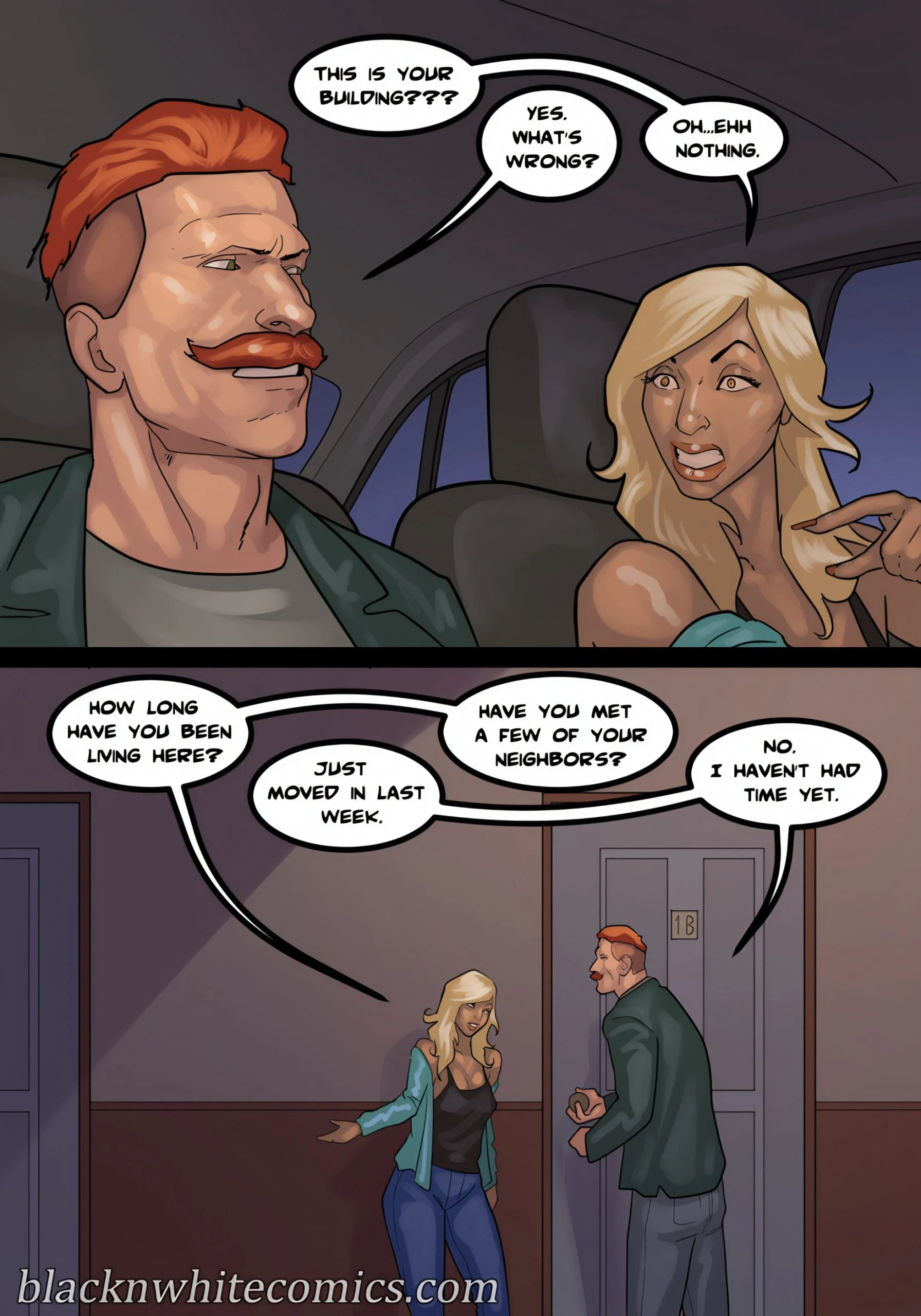 Apartment 1B [BlackNWhiteComics] - Chapter 1 — Page 73